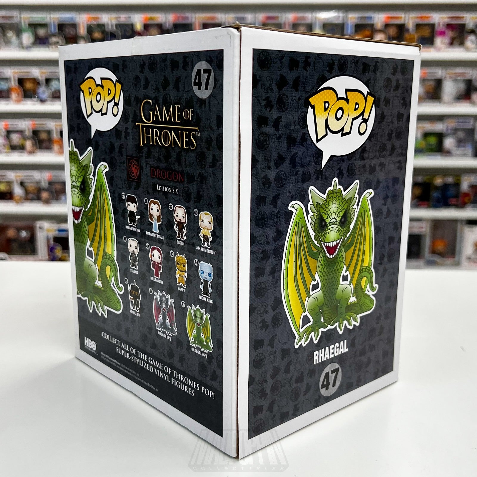 Funko Pop Television Game of Thrones Rhaegal HBO Dragon 6 Inch TV Vinyl Figure4