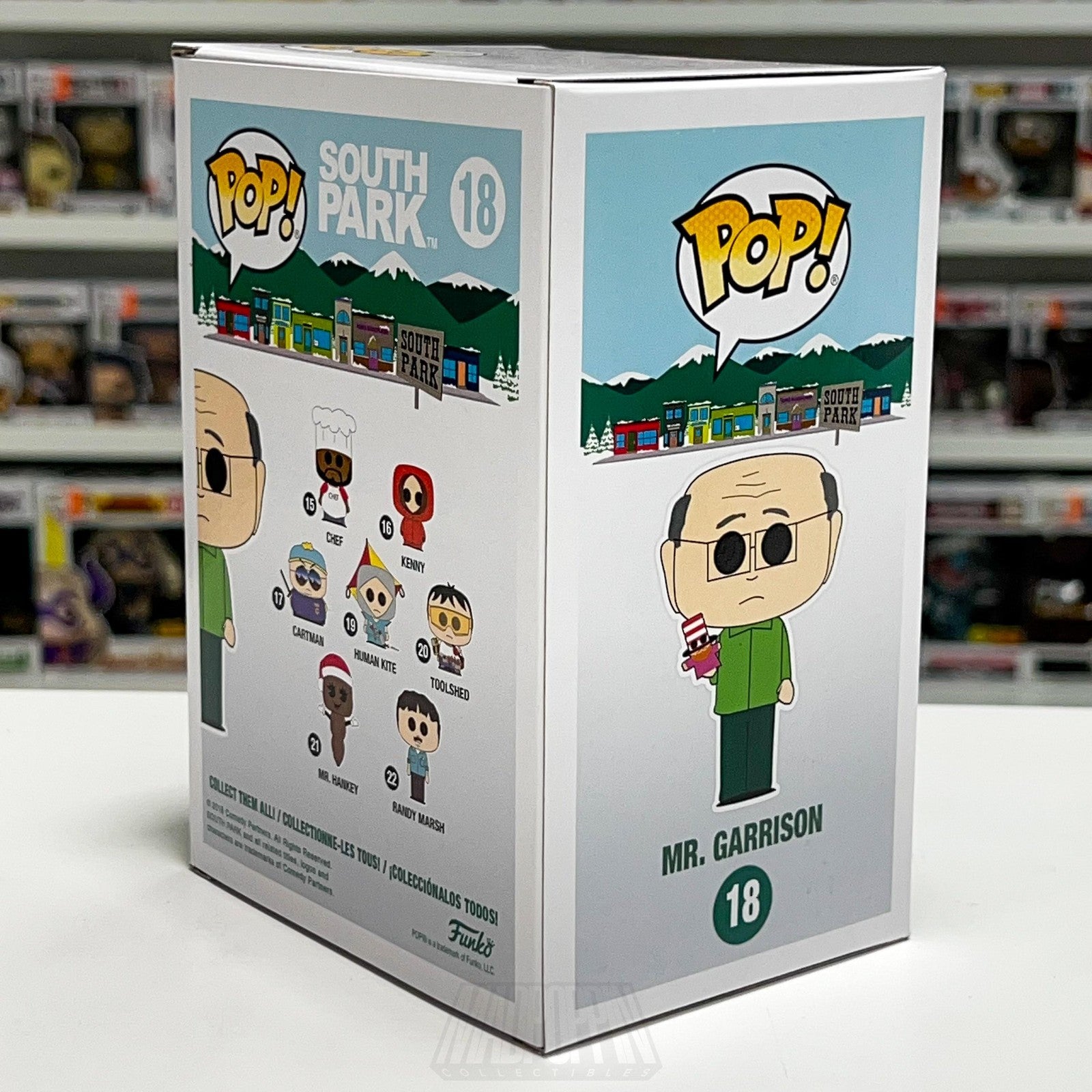 Funko Pop South Park Mr. Garrison 18 Specialty Series Exclusive Vinyl Figure Toy