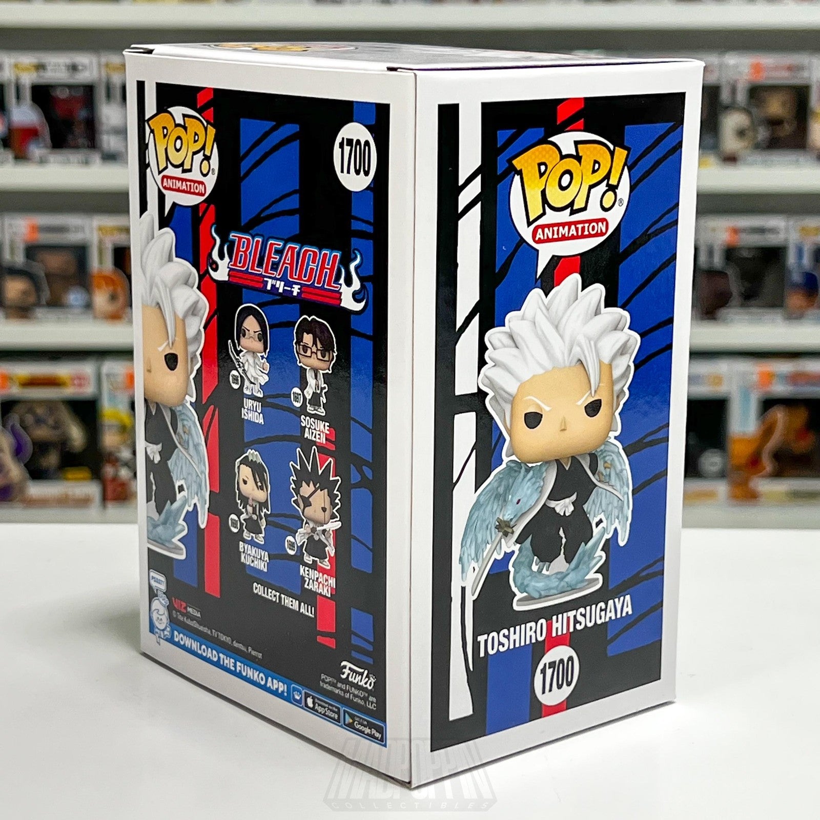 Funko Pop Bleach Toshiro Hitsugaya #1700 Funko Shop Exclusive Vinyl Figure Anime
