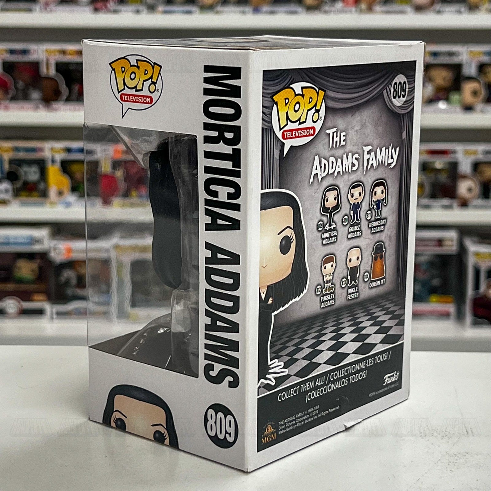 Funko Pop Television Morticia Addams Family 809 Vinyl Figure New Collectible