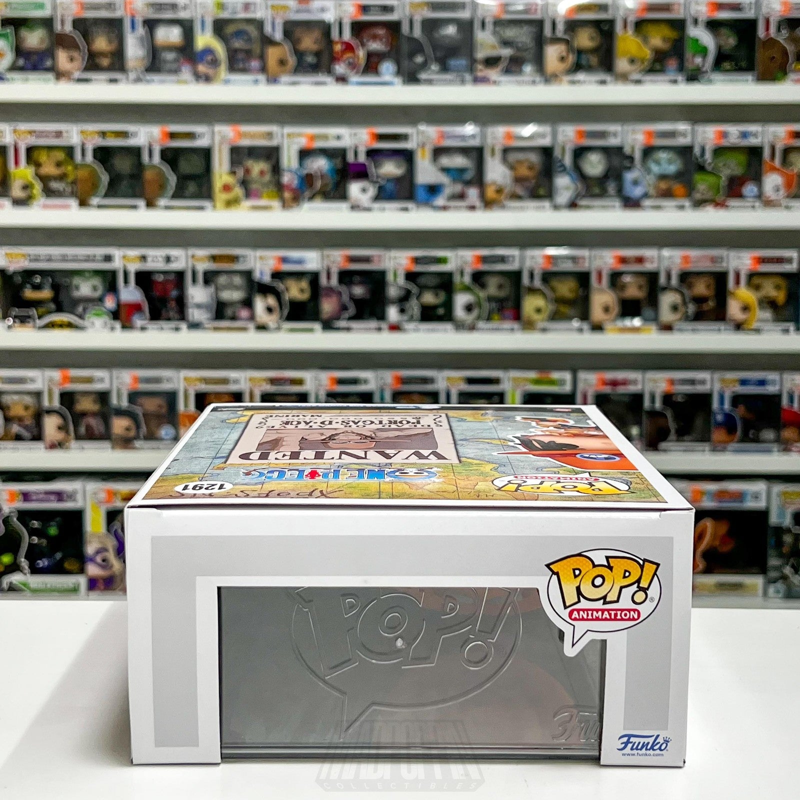 Funko Pop One Piece Anime Portgas D. Ace 1291 Hot Topic Exclusive Vinyl Figure