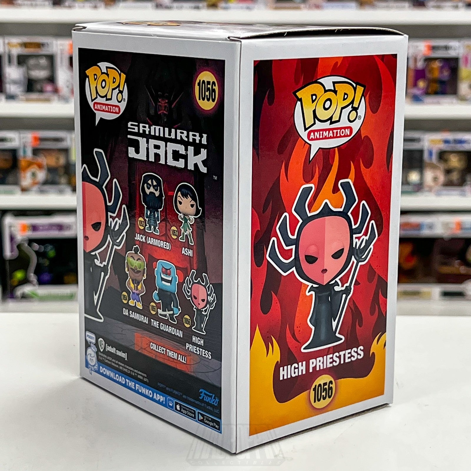 Funko Pop Animation Samurai Jack High Priestess 1056 Figure Cartoon Network4