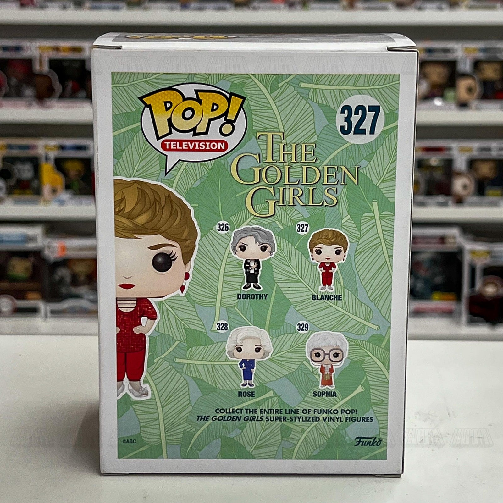 Funko Pop The Golden Girls Blanche 327 Vinyl Figure TV Collectible New