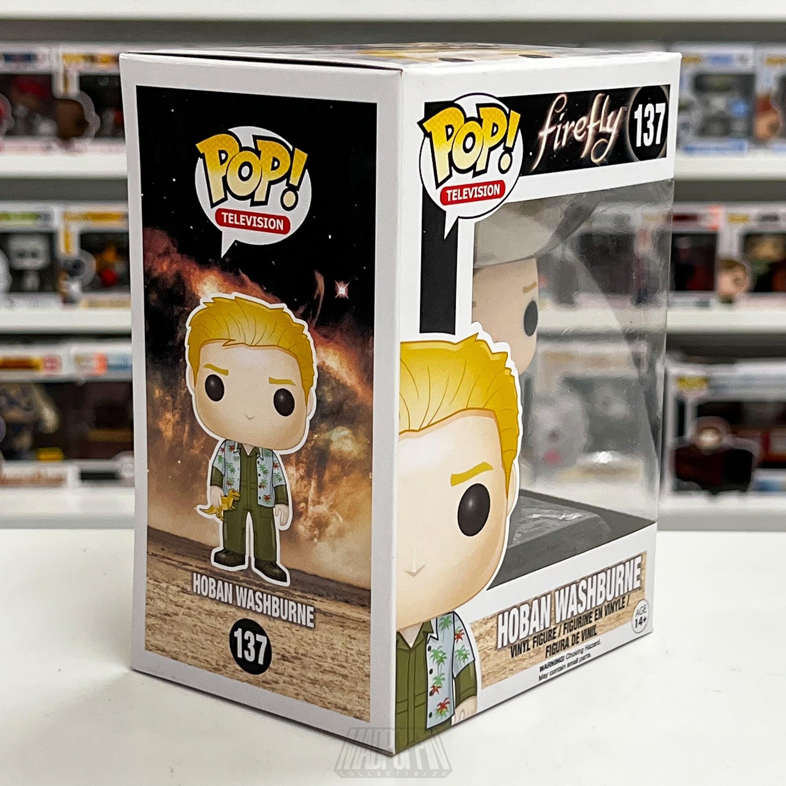 Funko Pop Firefly Hoban Washburne #137 Vinyl Figure TV Series Collectible Boxed