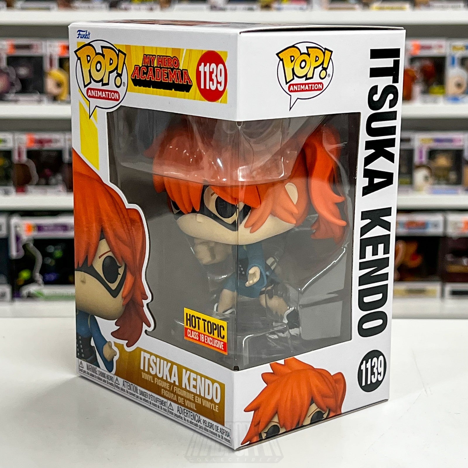 Funko Pop Anime My Hero Academia Itsuka Kendo Hot Topic 1139 Manga Vinyl Figure1