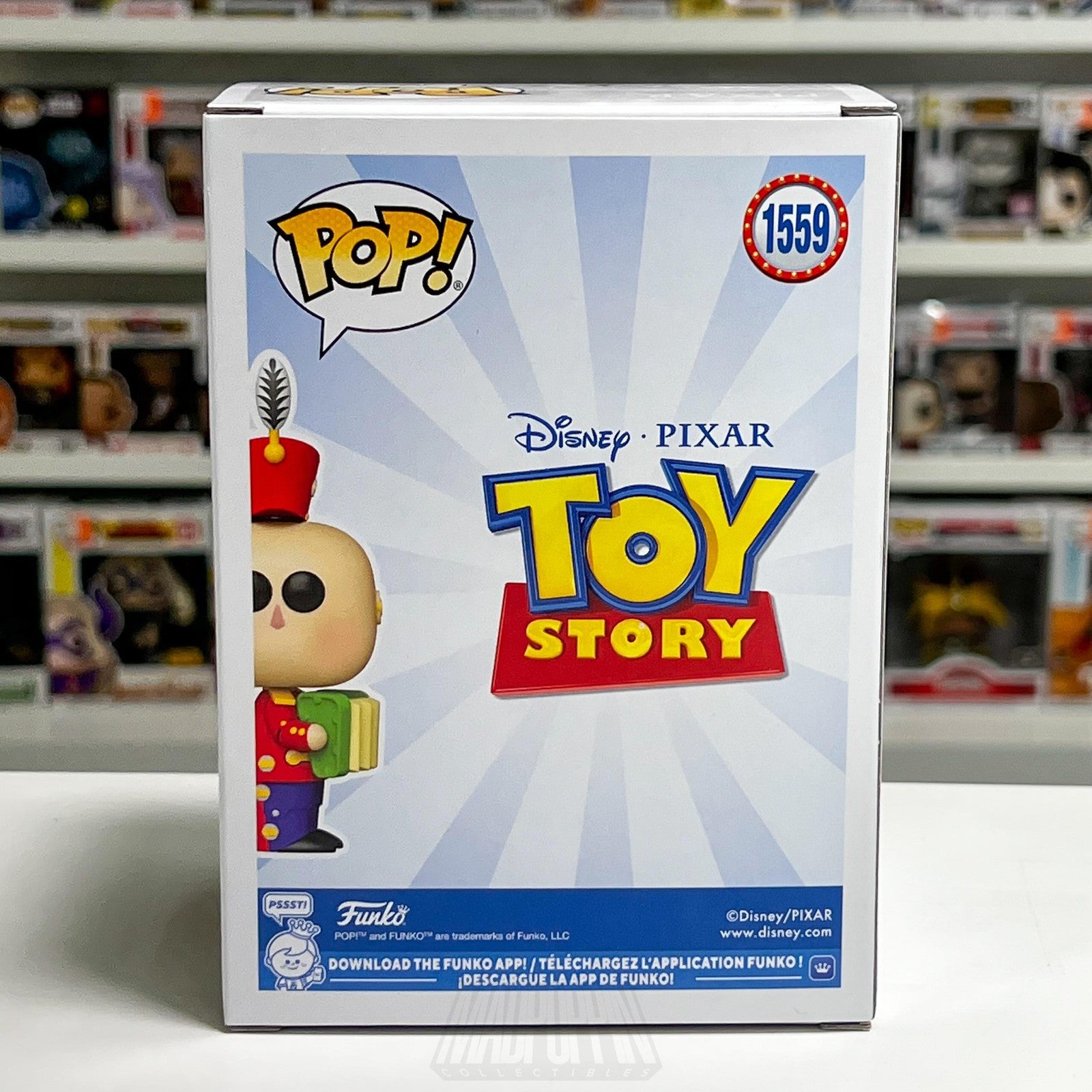 Funko Pop Toy Story Tin Toy 1559 Disney Pixar Limited 5000 PCS Exclusive Vinyl