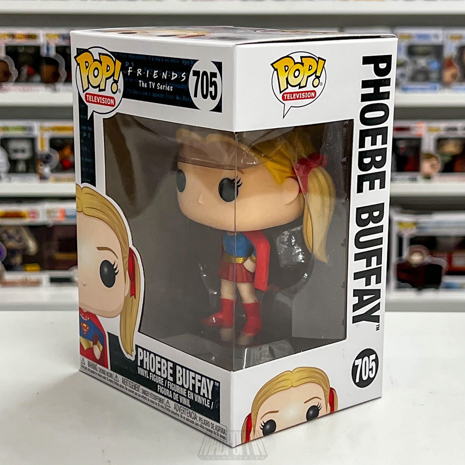 Funko Pop Friends Phoebe Buffay Supergirl #705 Vinyl Figure TV Series