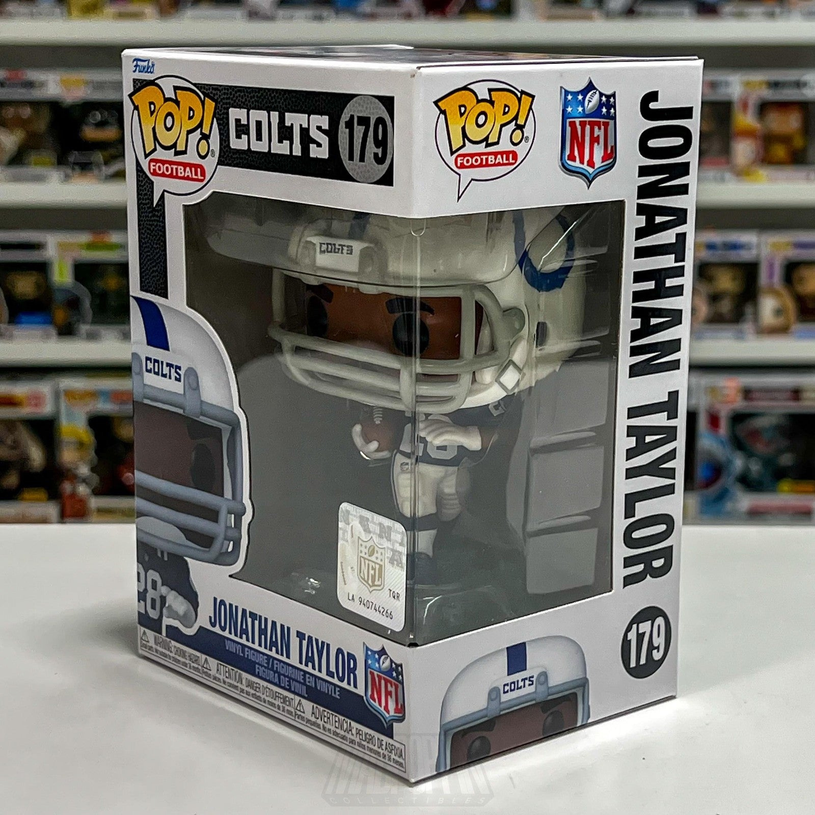 Funko Pop NFL Football Indianapolis Colts Jonathan Taylor 179 Running Back Toy