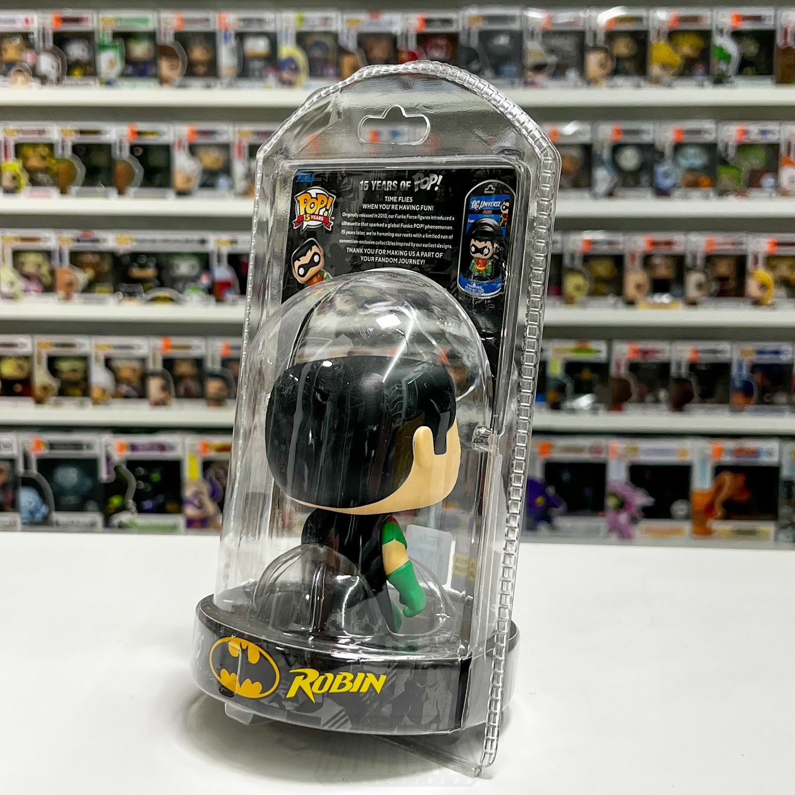 Funko Pop DC Heroes Robin Clamshell SDCC 2025 Exclusive LE 2010 Pcs Boy Wonder