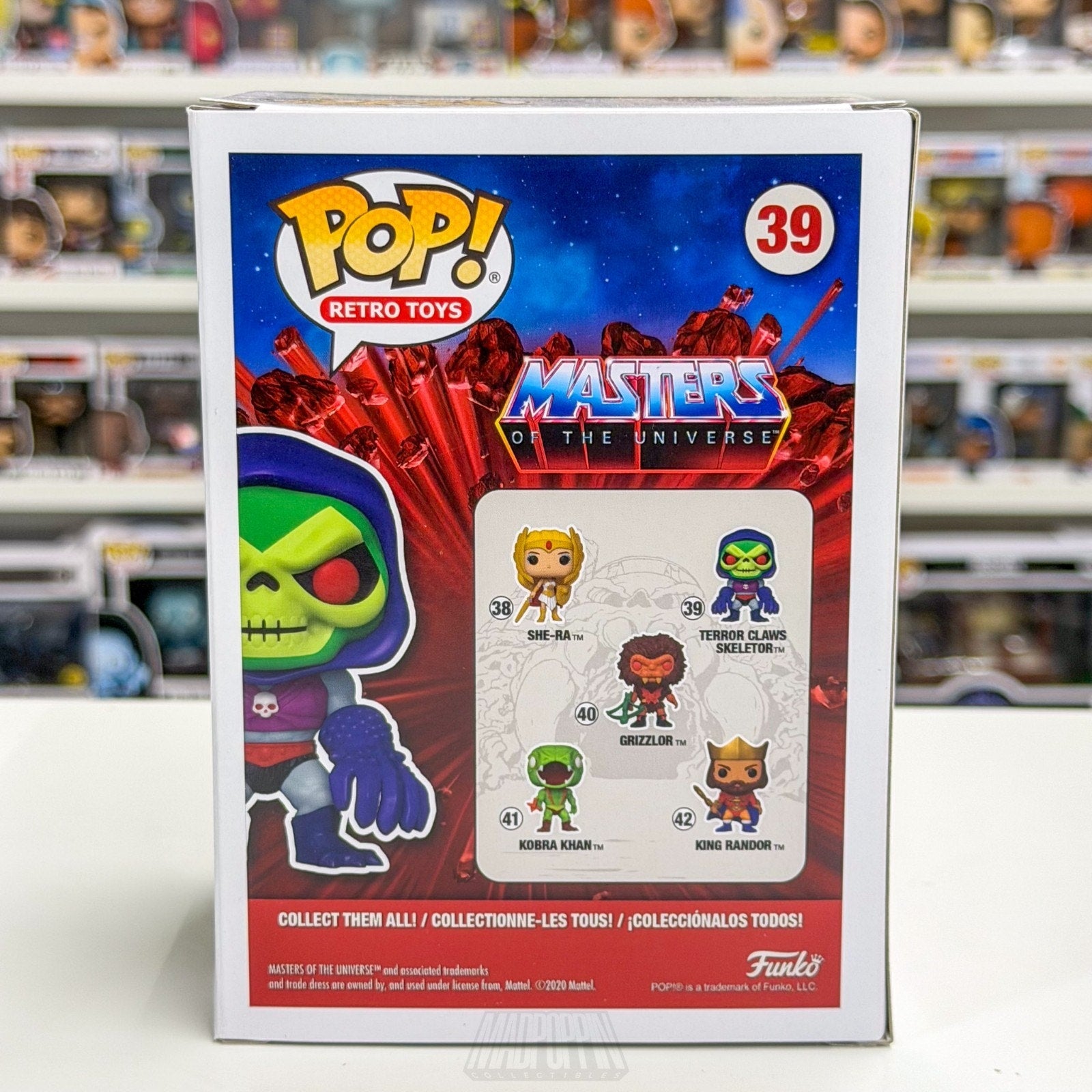 Funko Pop Masters of the Universe MOTU Terror Claws Skeletor 39 Toy Vinyl Figure