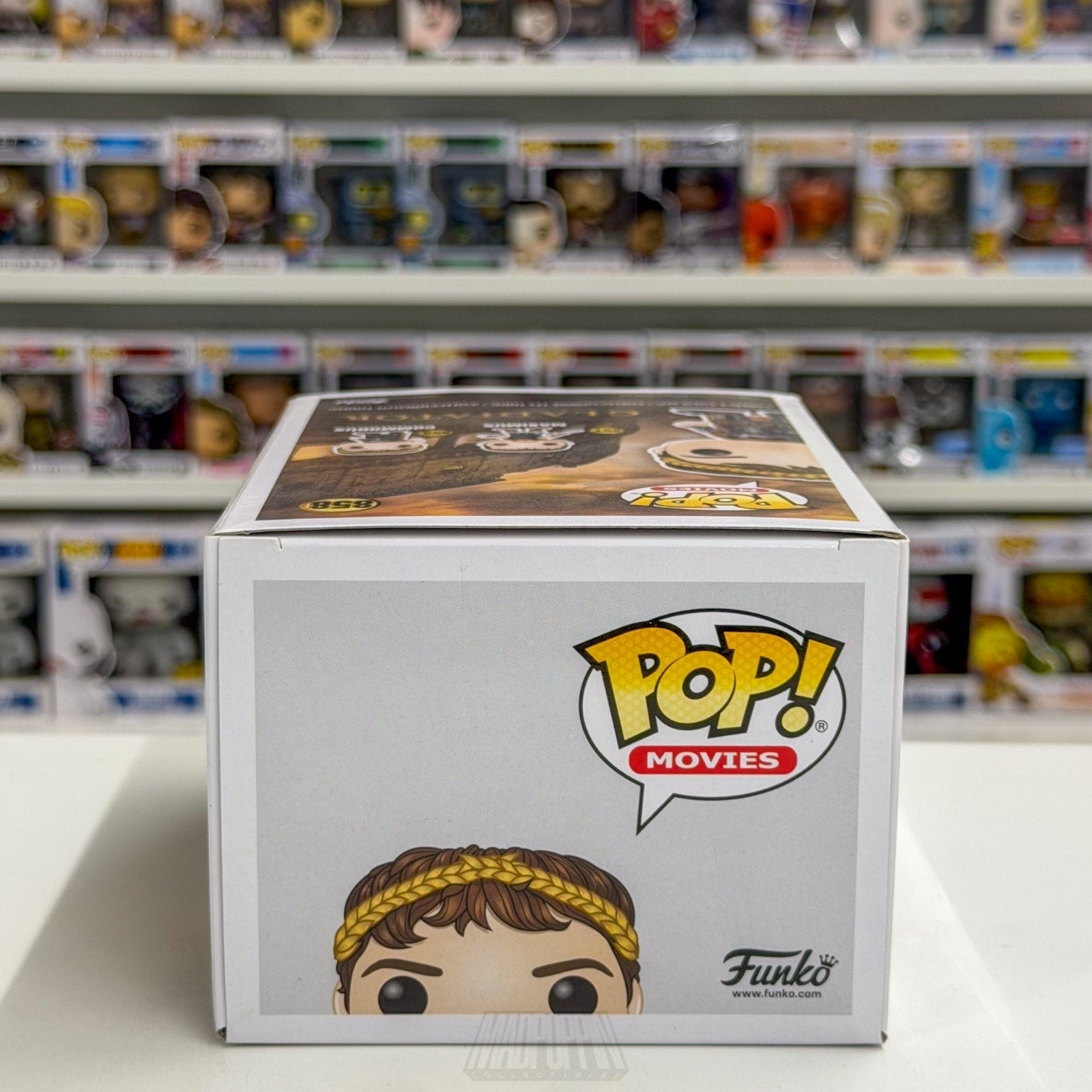 Funko Pop Movies Gladiator Commodus Thumbs Down 858 Roman Emperor Vinyl Figure
