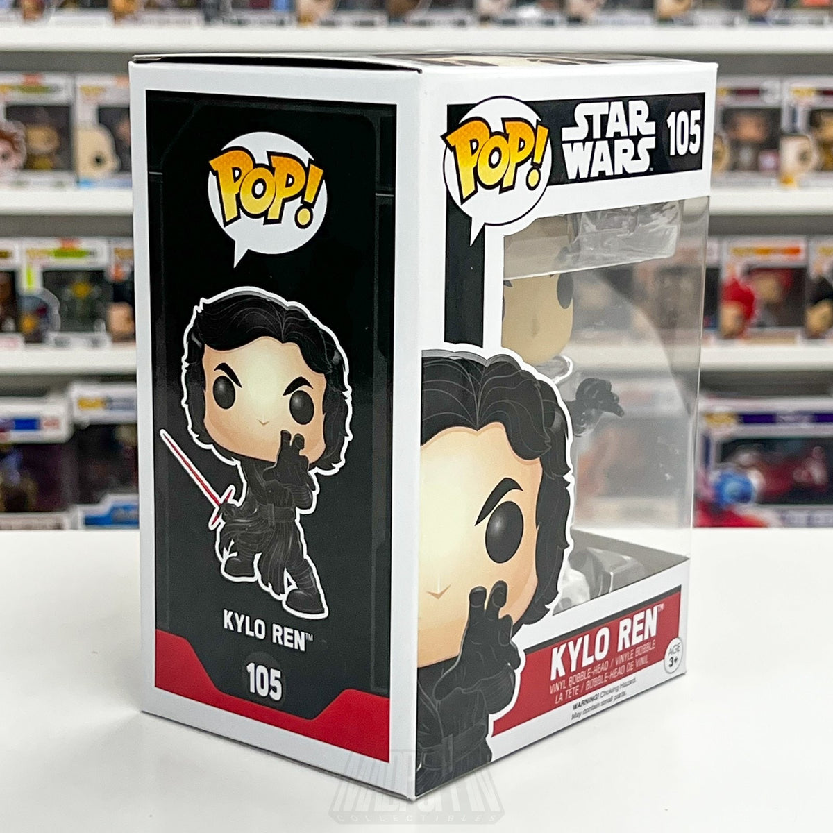 Funko Pop Star Wars Episode 7 Force Awakens Kylo Ren Starkiller Duel 105 Figure