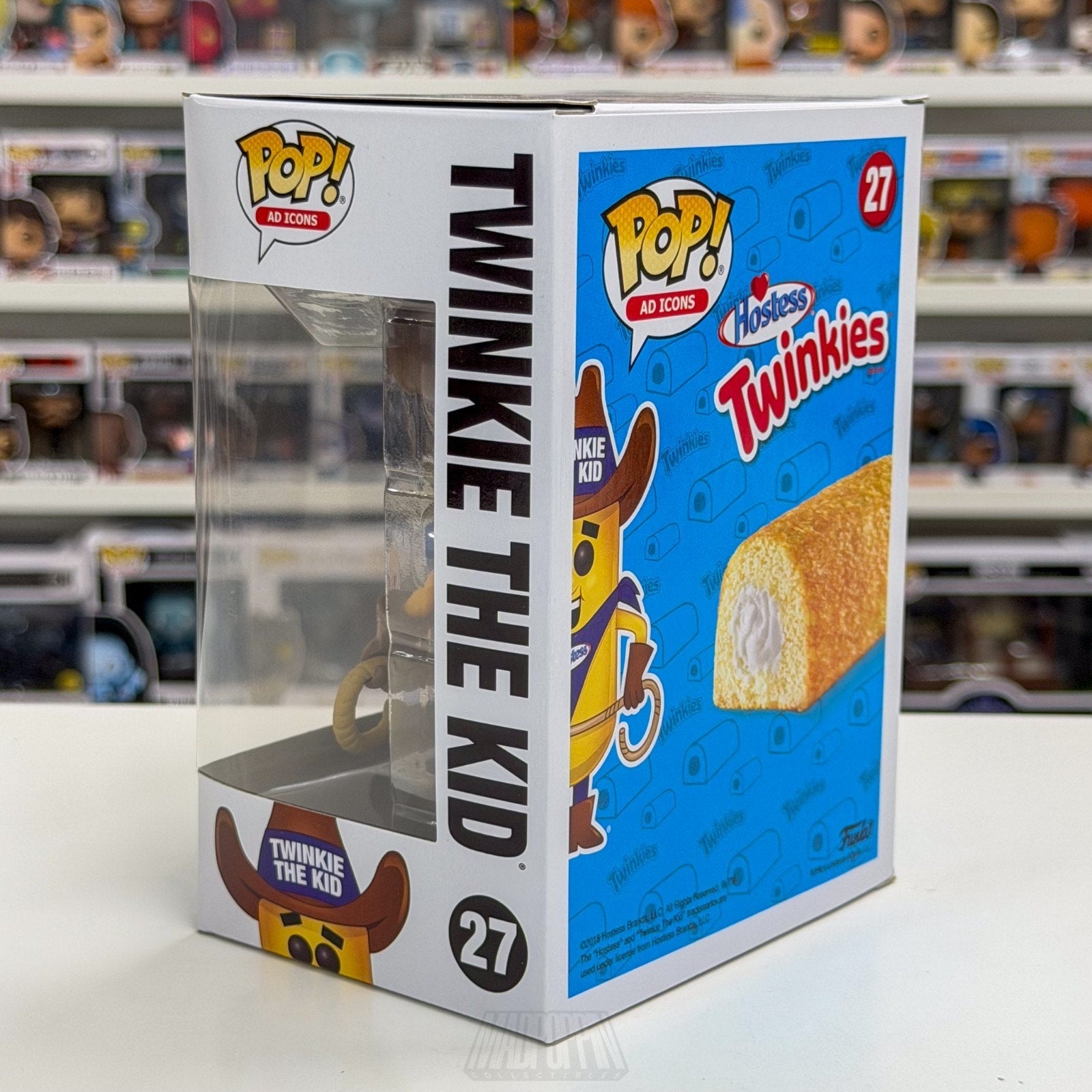 Funko Pop Ad Icons Hostess Twinkie the Kid 27 Mascot Vaulted Rare Vinyl Figure
