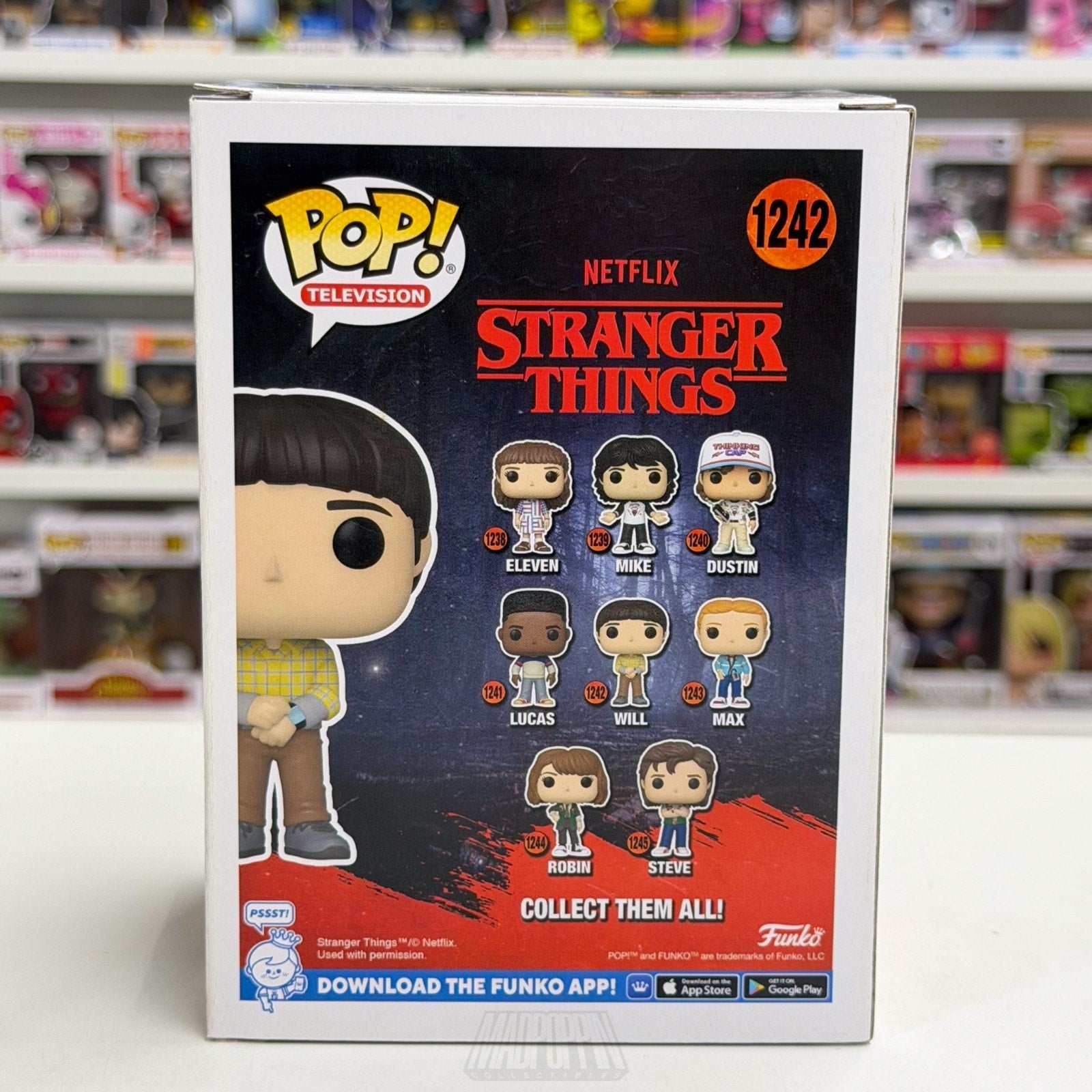 Funko Pop TV Stranger Things Will Byers 1242 Netflix Season 4 Toy Vinyl Figure