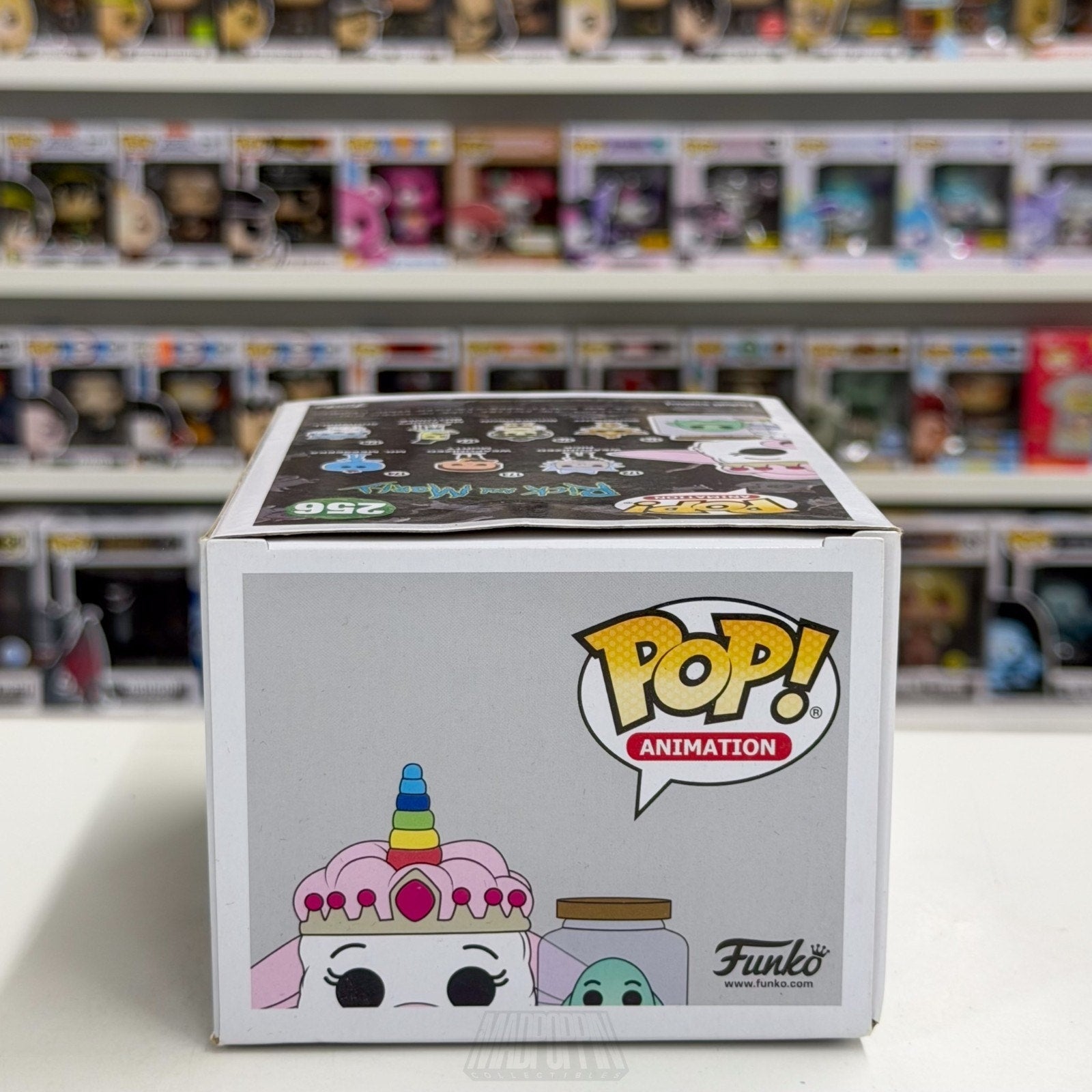 Funko Pop Animation Rick & Morty Tinkles Ghost in a Jar Glow SDCC 256 Toy Figure