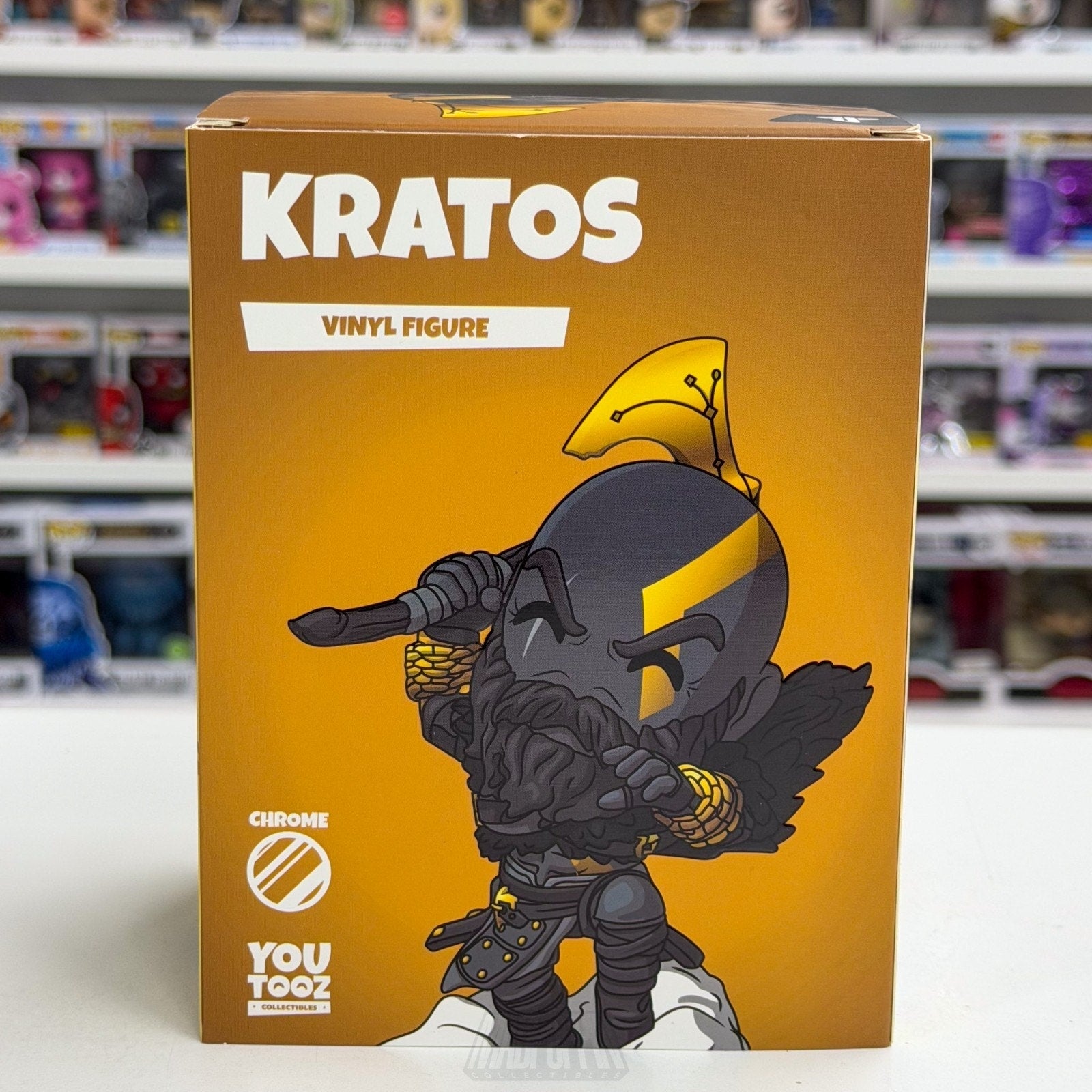 Youtooz God of War Ragnarok Chrome Target Exclusive 2755/7500 Toy Vinyl Figure