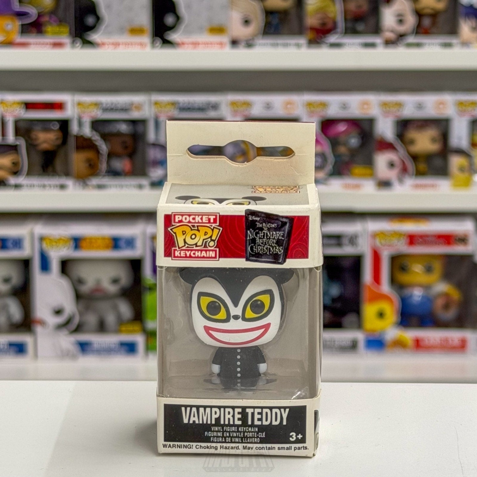 Funko Pocket Pop Keychain Disney Nightmare Before Christmas NBC Vampire Teddy