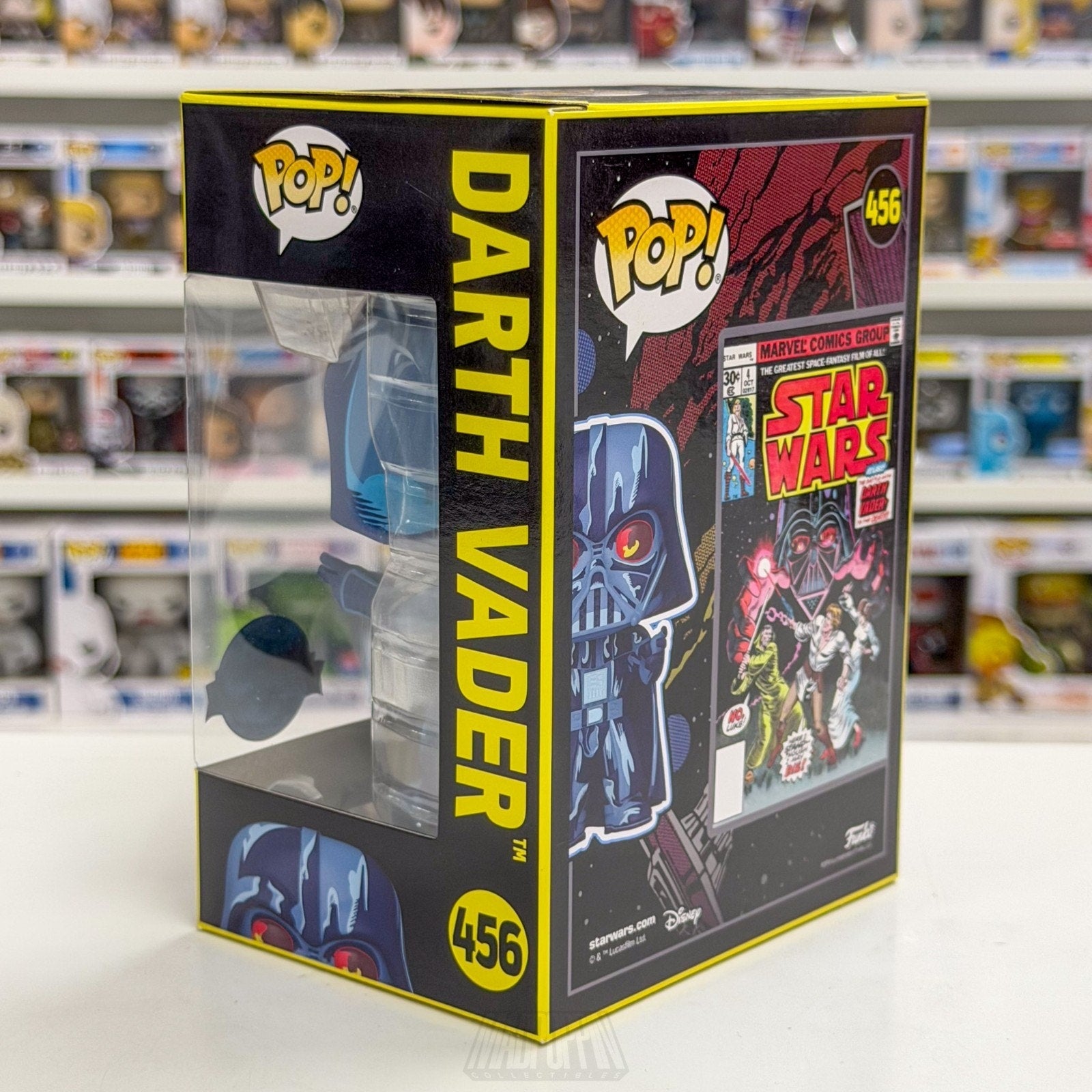 Funko Pop Star Wars Retro Darth Vader Special Edition 456 Sith Jedi Vinyl Figure