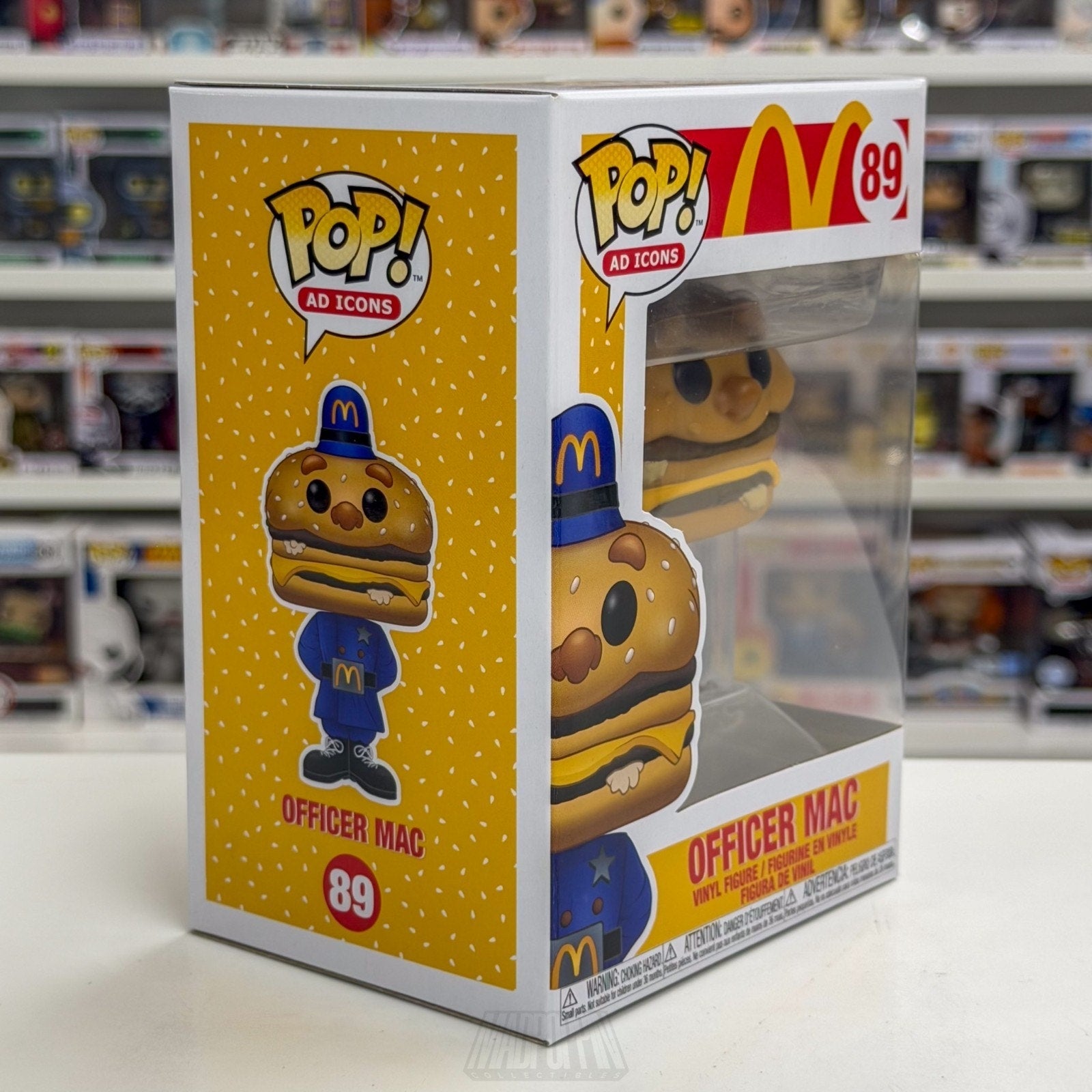 Funko Pop Ad Icons McDonalds Officer Mac 89 Fast Food Restaurant Vinyl Figure