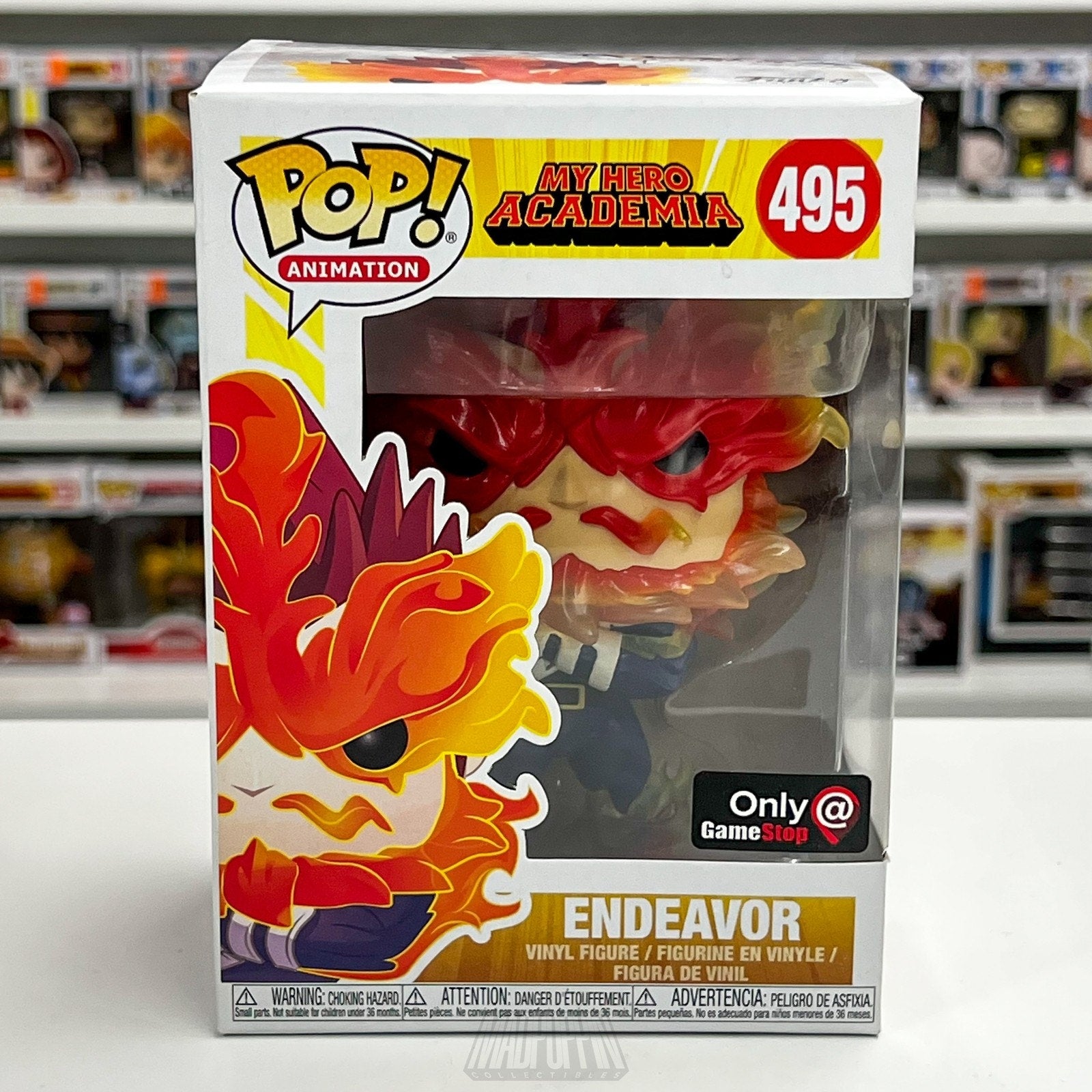 Funko Pop Anime My Hero Academia Endeavor GameStop Exclusive 495 Vinyl Figure