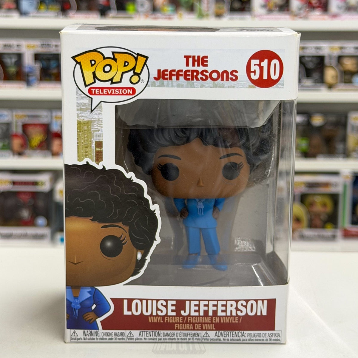 Funko Pop TV The Jeffersons Louise 510 CBS Comedy Sitcom New York Vinyl Figure