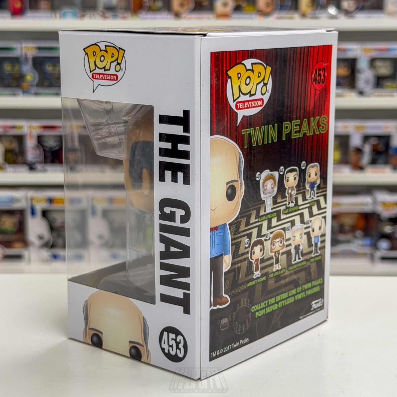 Funko Pop TV Twin Peaks The Giant 453 Spirit Vaulted Rare Toy Vinyl Figure