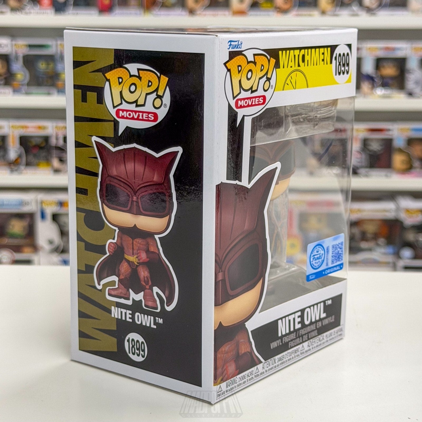 Funko Pop DC Comics Movies Watchmen Nite Owl Exclusive 1899 Toy Vinyl Figure