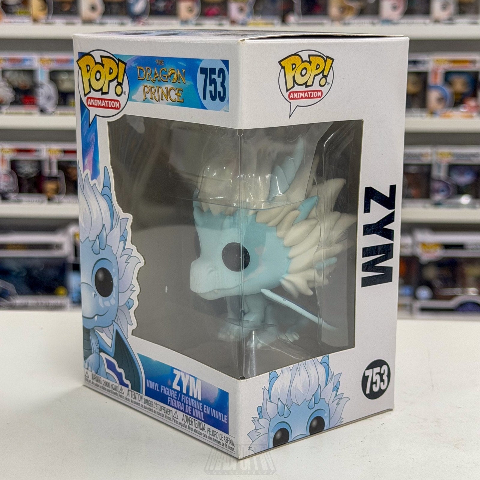 Funko Pop Animation The Dragon Prince Zym 753 Netflix Fantasy Toy Vinyl Figure