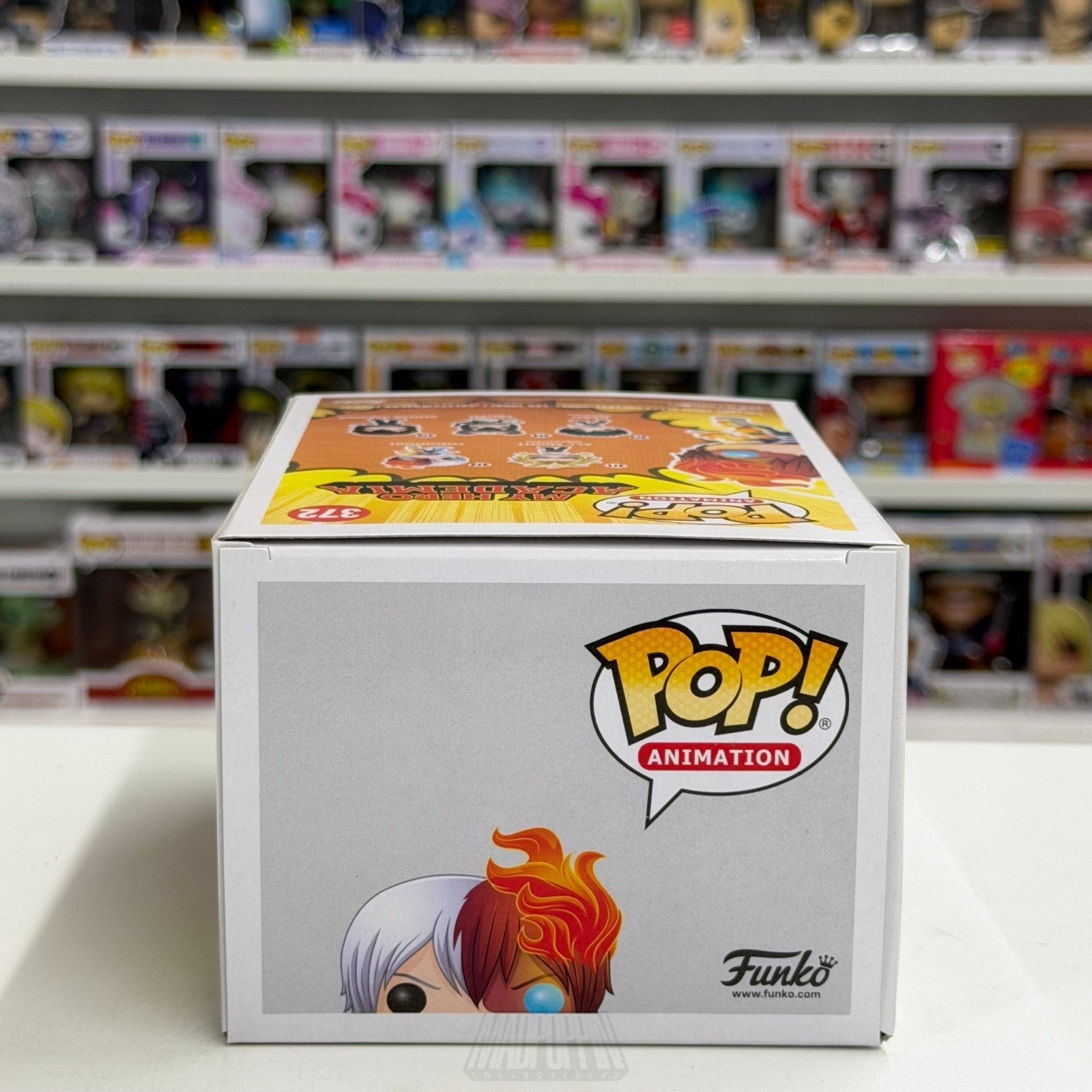 Funko Pop Anime My Hero Academia Todoroki Glow 372 Japan Manga Toy Vinyl Figure