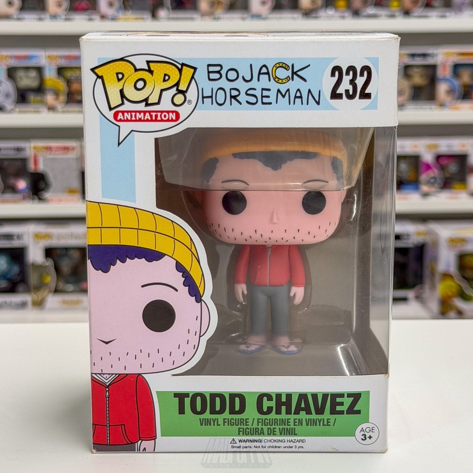 Funko Pop Animation BoJack Horseman Todd Chavez 232 Netflix TV Show Vinyl Figure