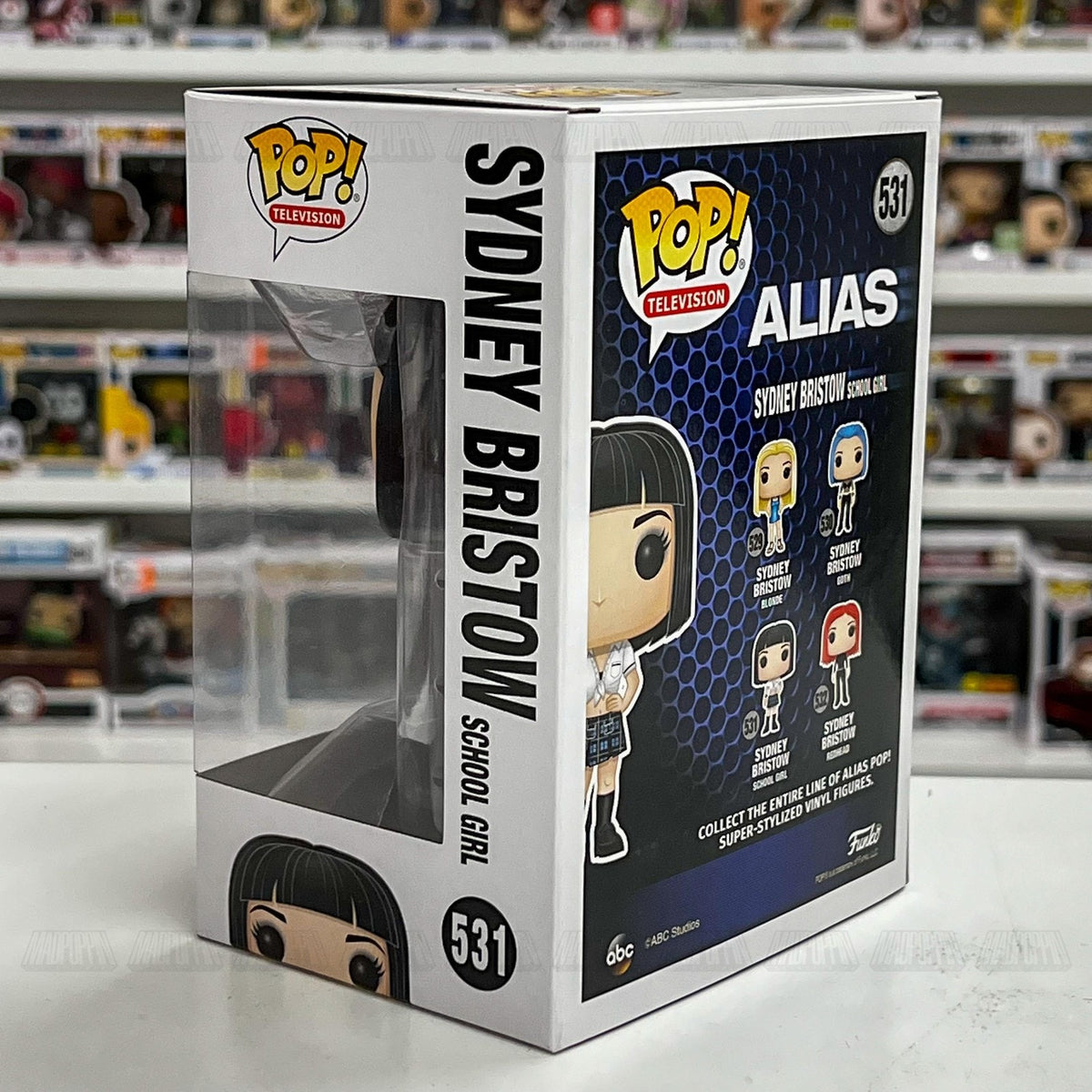 Funko Pop Alias Sydney Bristow School Girl Vinyl Figure 531 TV Collectible New