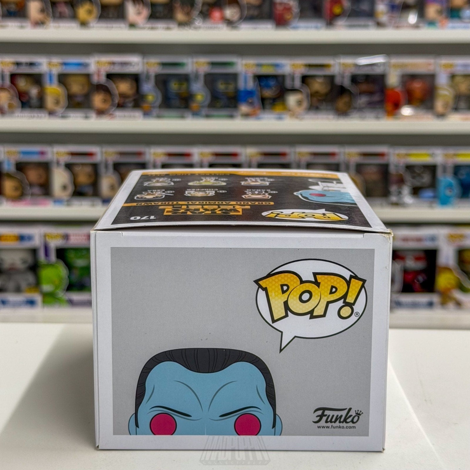 Funko Pop Star Wars Rebels Grand Admiral Thrawn Galactic Con 170 Vinyl Figure
