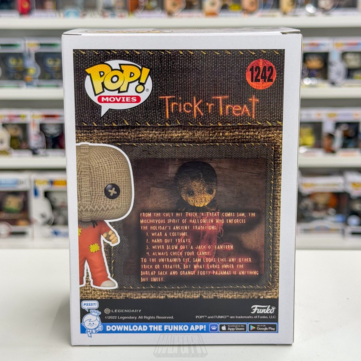 Funko Pop Movies Trick r Treat Sam 1242 Halloween Comedy Horror Toy Vinyl Figure