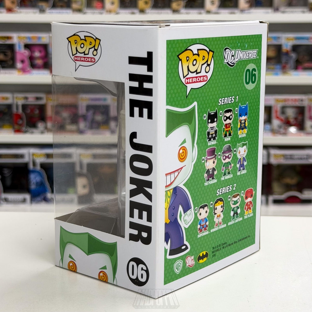 Funko Pop DC Universe The Joker Big Large Font 06 Batman Gotham Villain Figure