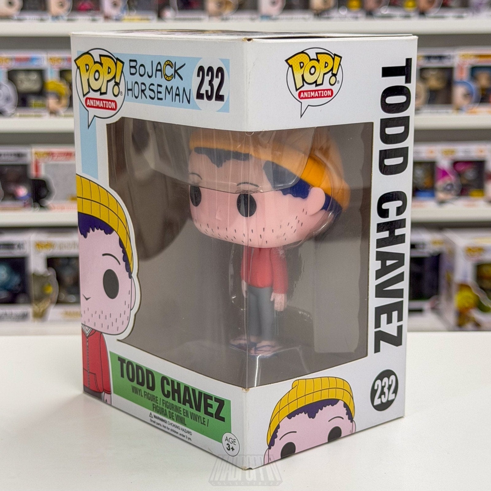 Funko Pop Animation BoJack Horseman Todd Chavez 232 Netflix TV Show Vinyl Figure