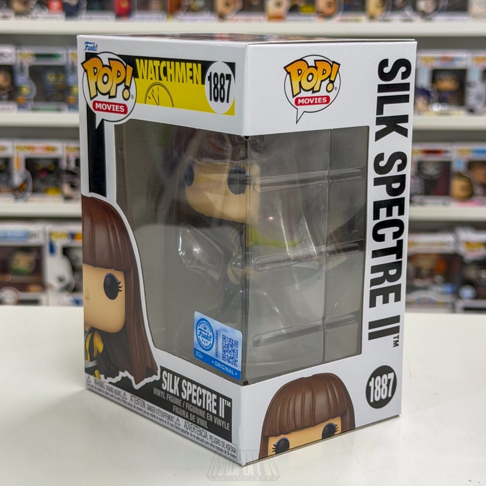 Funko Pop DC Comics Movies Watchmen Silk Spectre II Exclusive 1887 Vinyl Figure