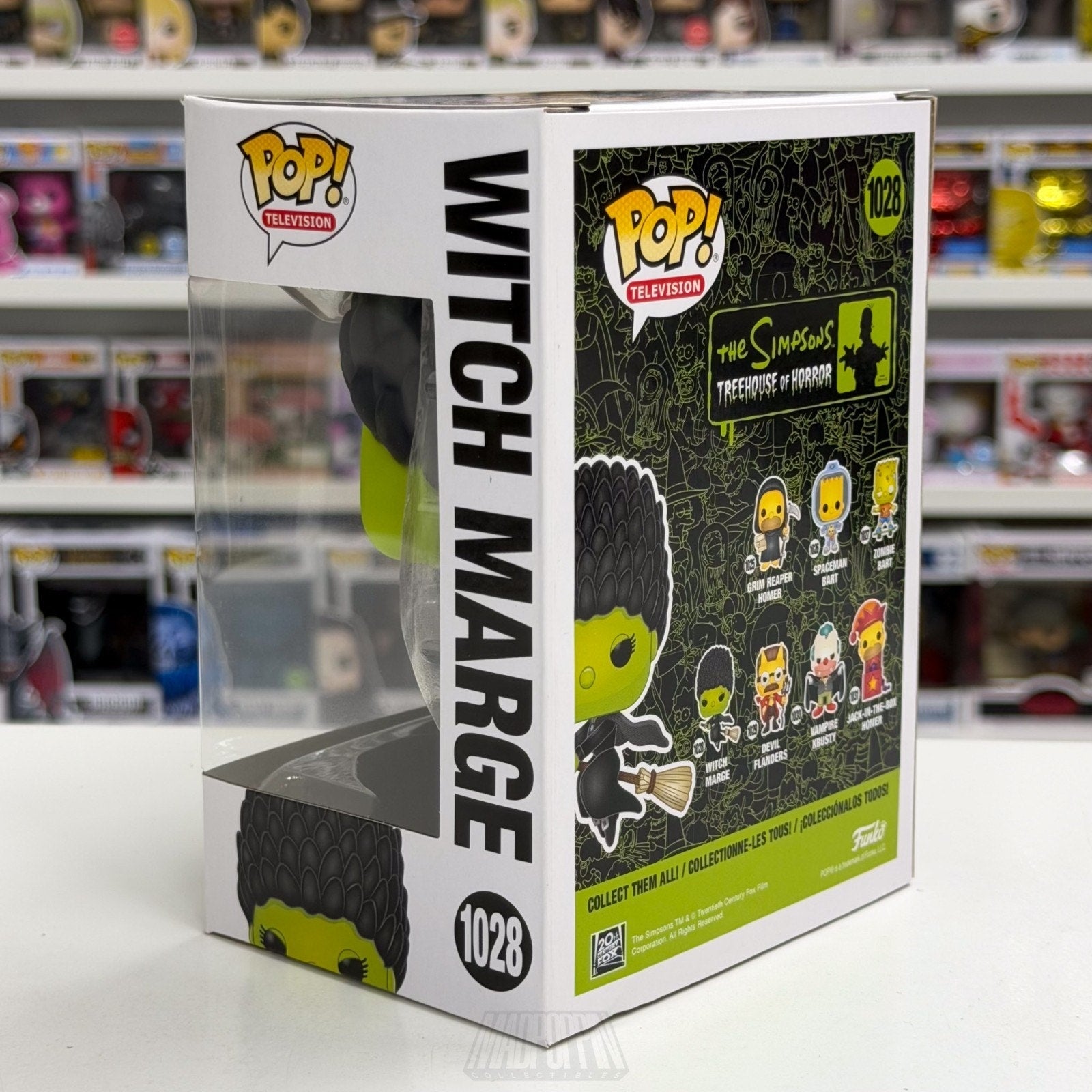Funko Pop TV The Simpsons Treehouse of Horror Witch Marge 1028 Toy Vinyl Figure