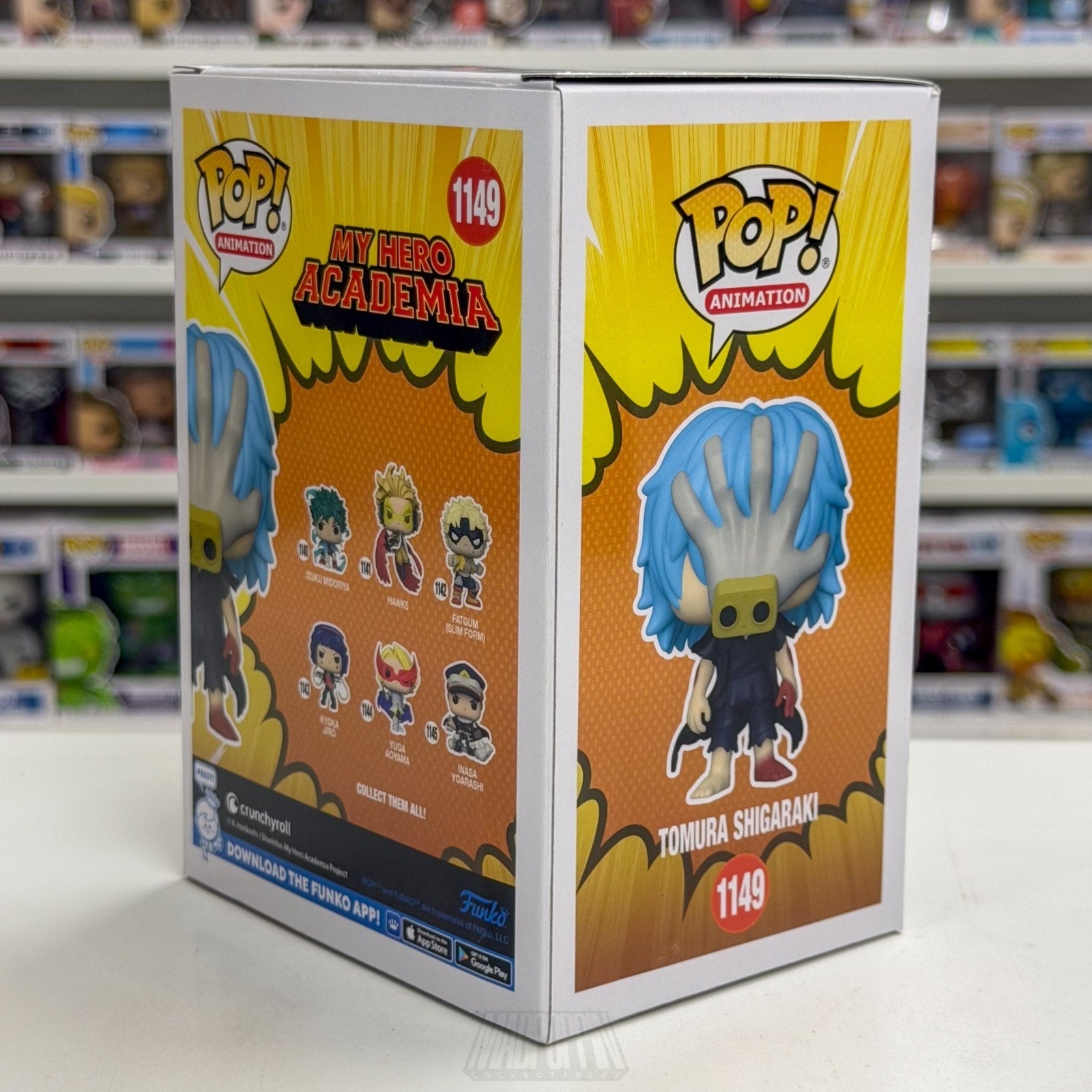Funko Pop Anime My Hero Academia Tomura Shigaraki Entertainment Earth 1149 Manga