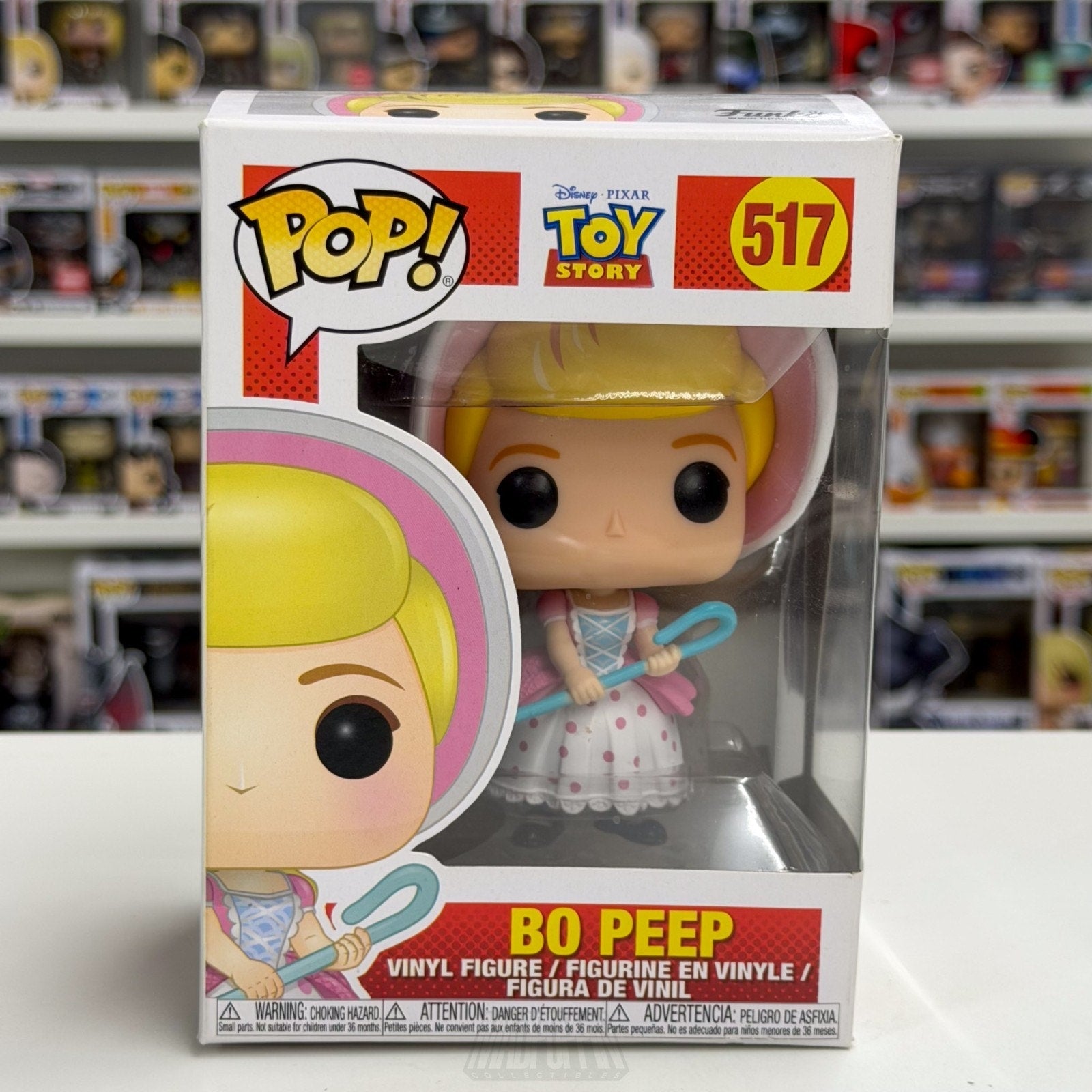 Funko Pop Disney Pixar Toy Story Bo Peep 517 Woodys Girlfriend Vinyl Figure