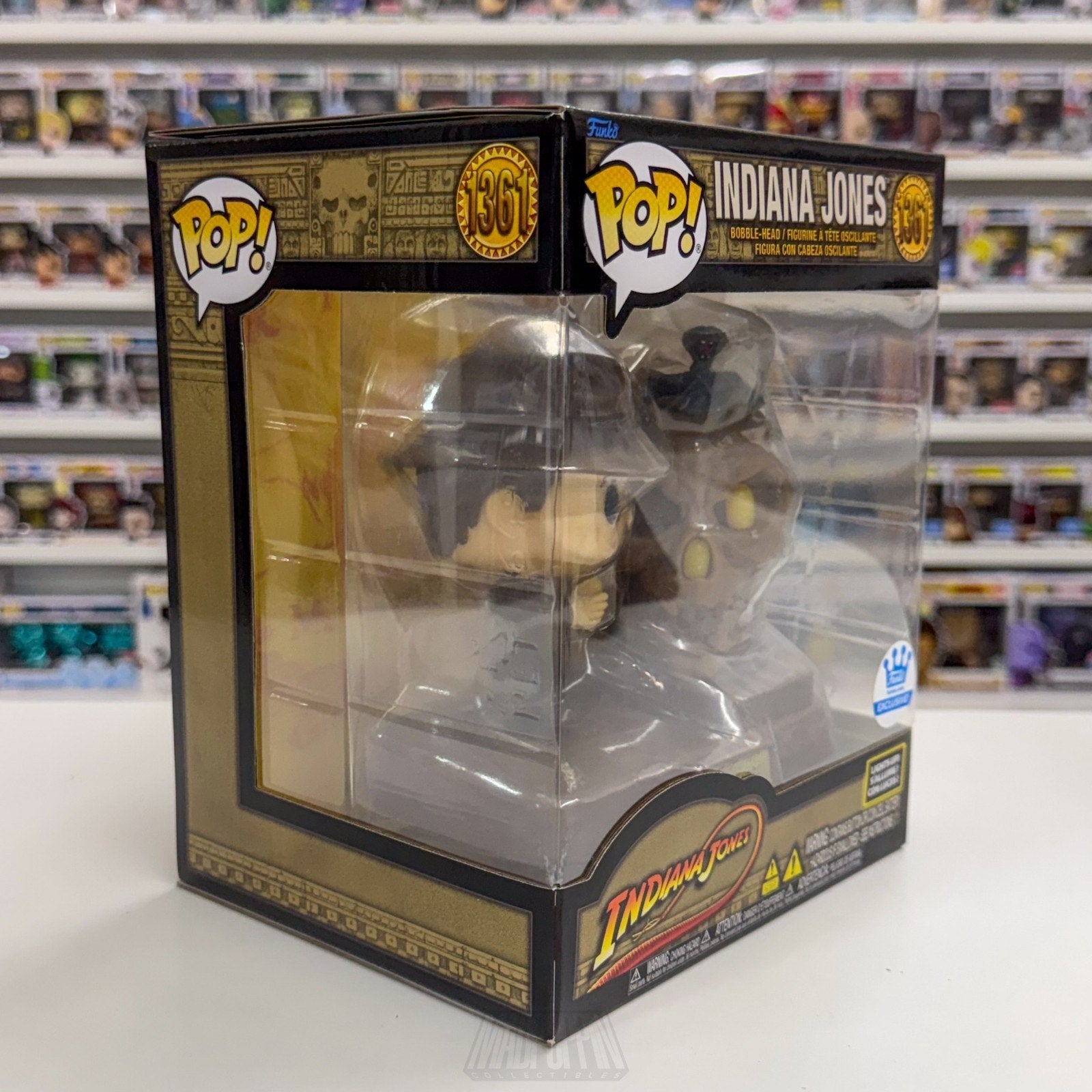 Funko Pop Movies Indiana Jones Sankara Altar Lights Sounds 1361 Toy Vinyl Figure