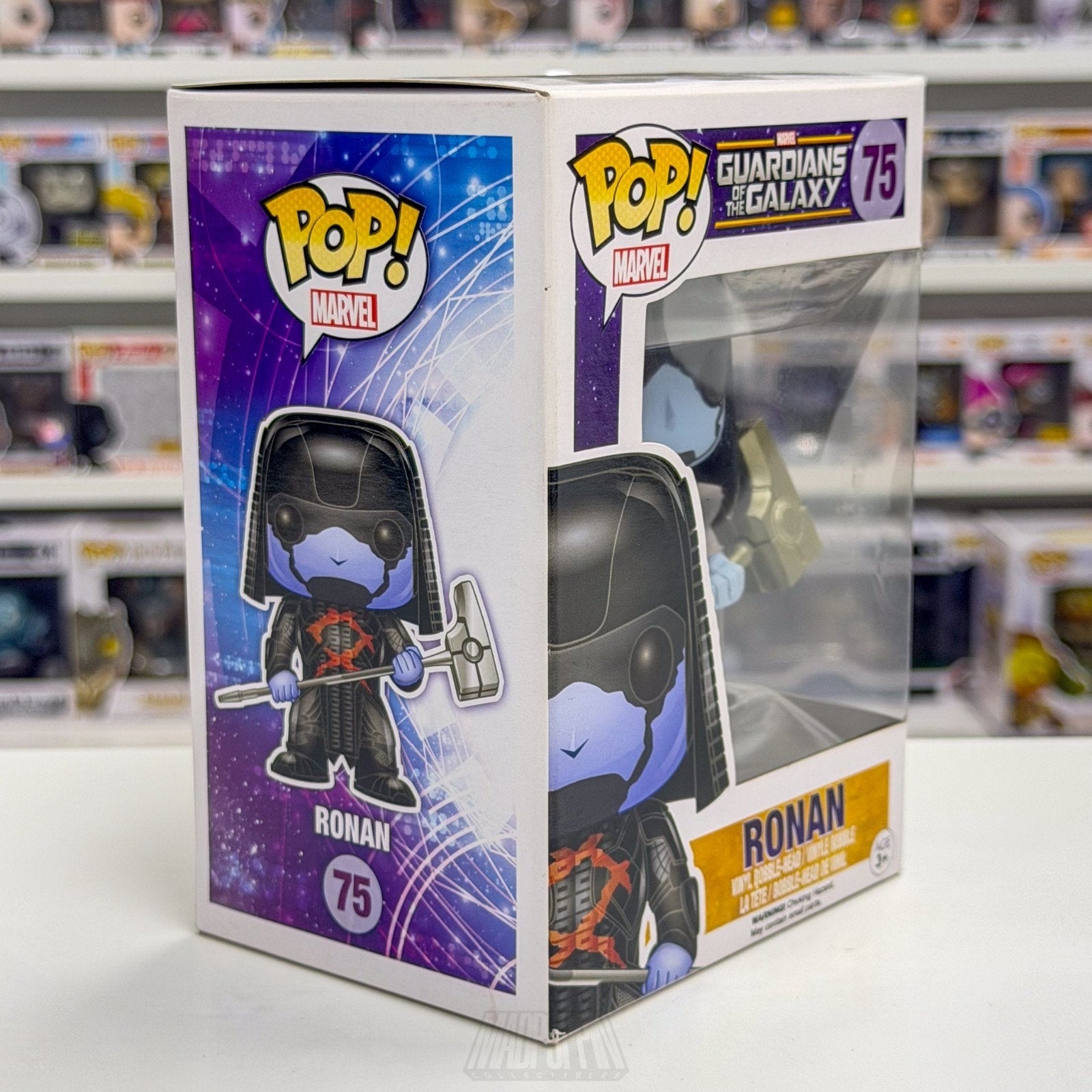 Funko Pop Marvel Guardians of the Galaxy Ronan the Accuser 75 Toy Vinyl Figure