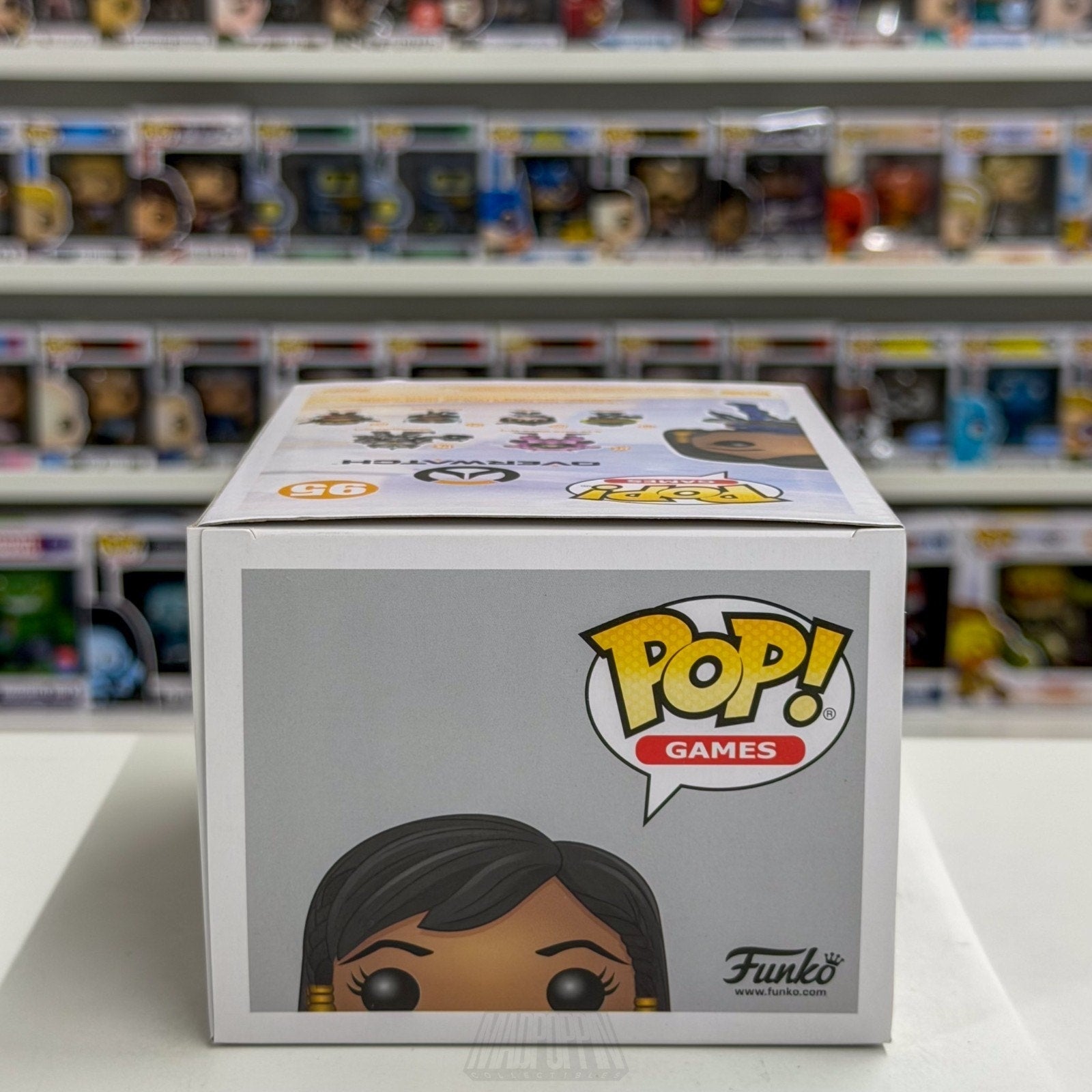 Funko Pop Games Overwatch Pharah Titanium Blizzard Gear Store 95 Vinyl Figure