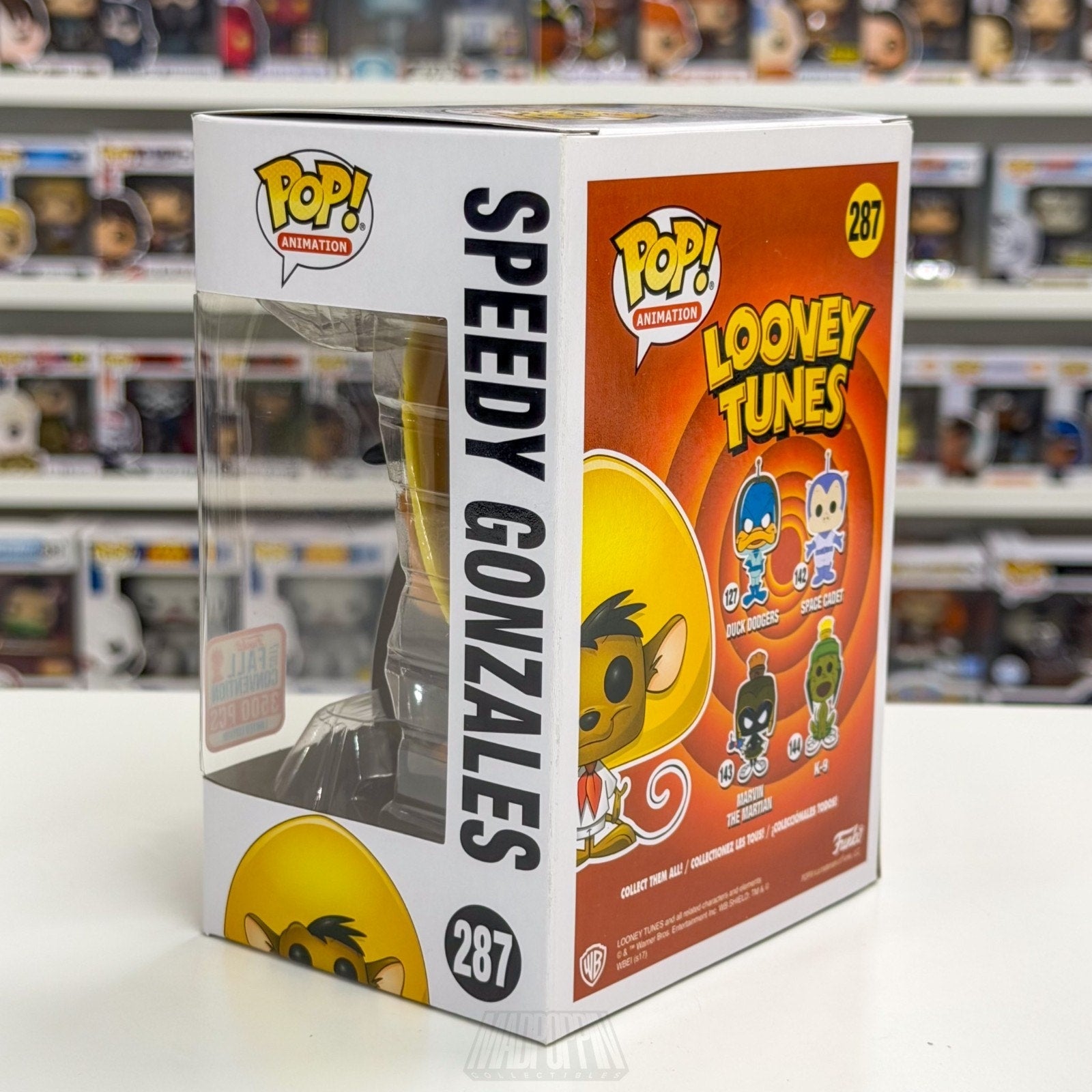 Funko Pop Animation Looney Tunes Speedy Gonzales NYCC 287 Cartoon Vinyl Figure