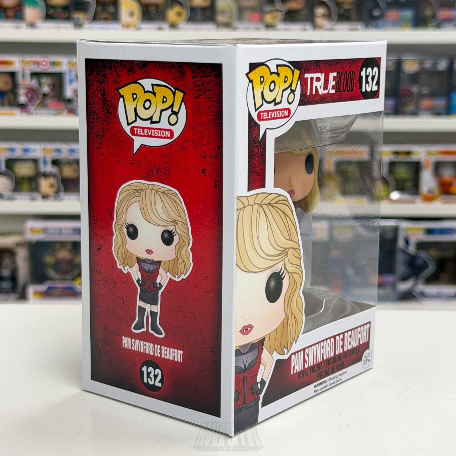Funko Pop TV True Blood Pam Swynford de Beaufort 132 Vampire Horror Vinyl Figure