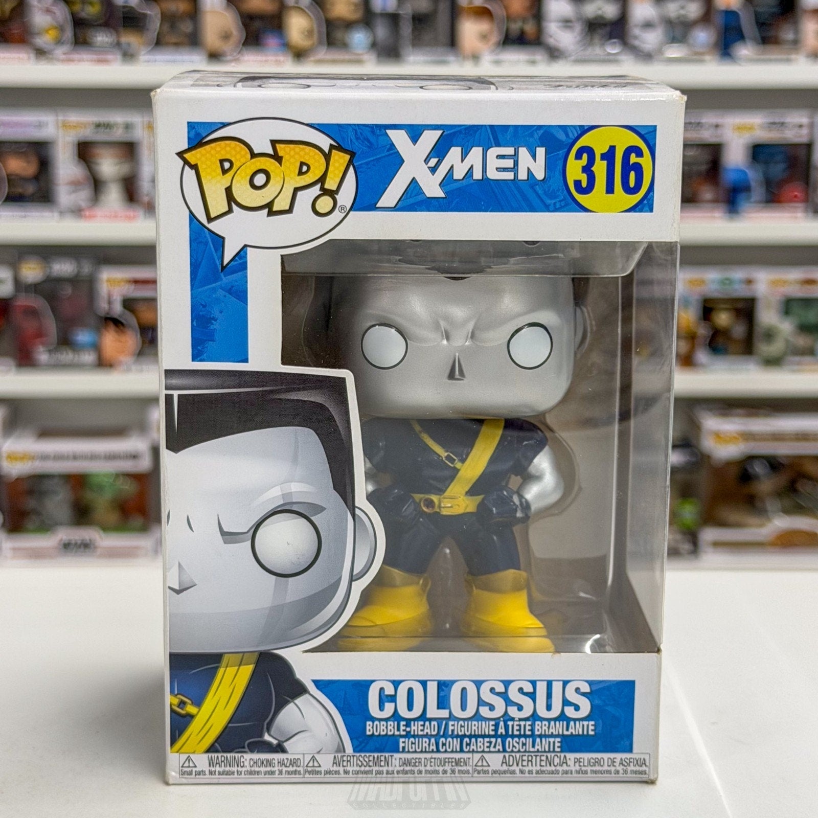 Funko Pop Marvel X-Men Colossus 316 Russian Mutant Superhero Toy Vinyl Figure