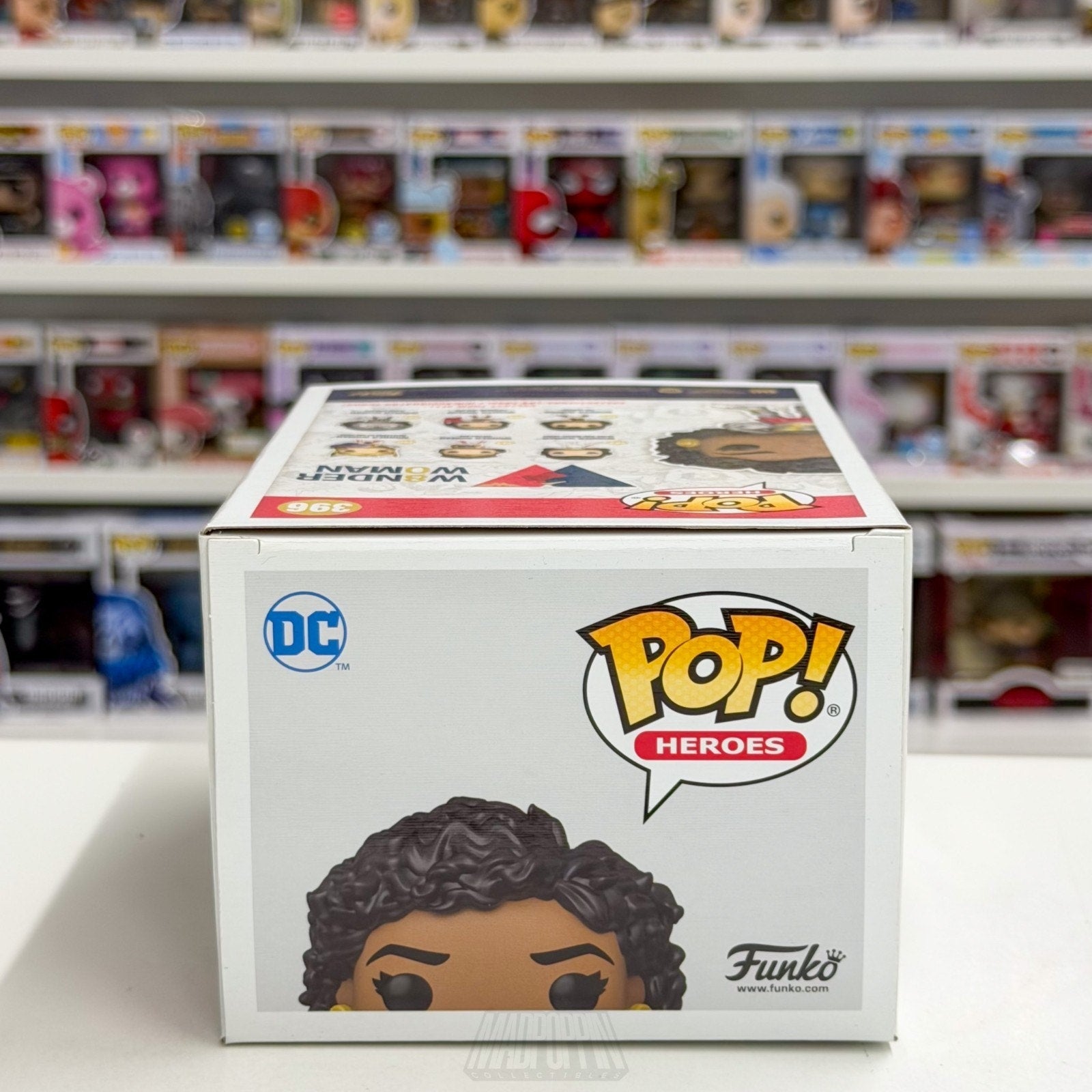 Funko Pop DC Super Heroes Wonder Woman Nubia FunKon 396 Amazon Warrior Figure