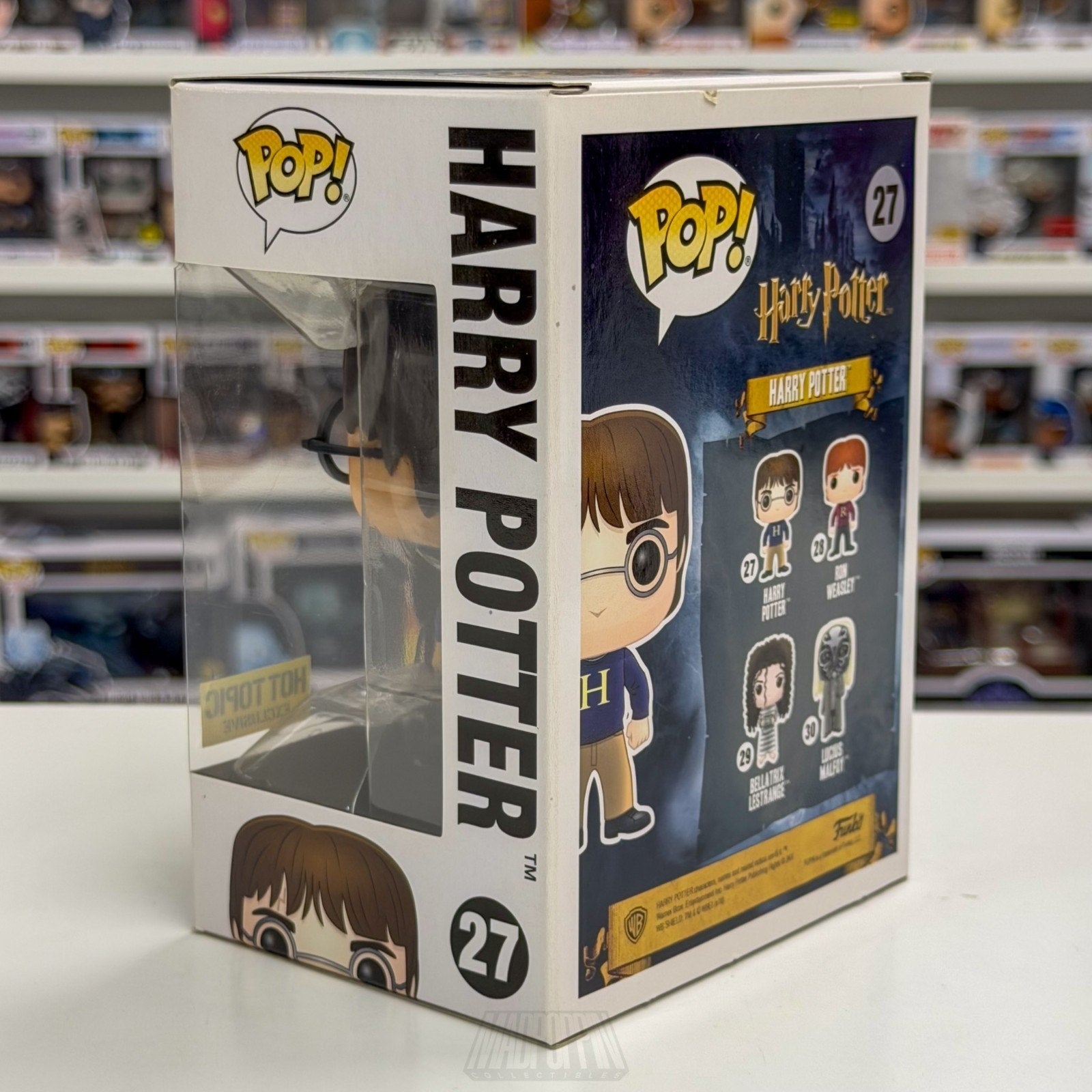 Funko Pop Movies Harry Potter Sweater Hot Topic 27 Wizard Fantasy Vinyl Figure