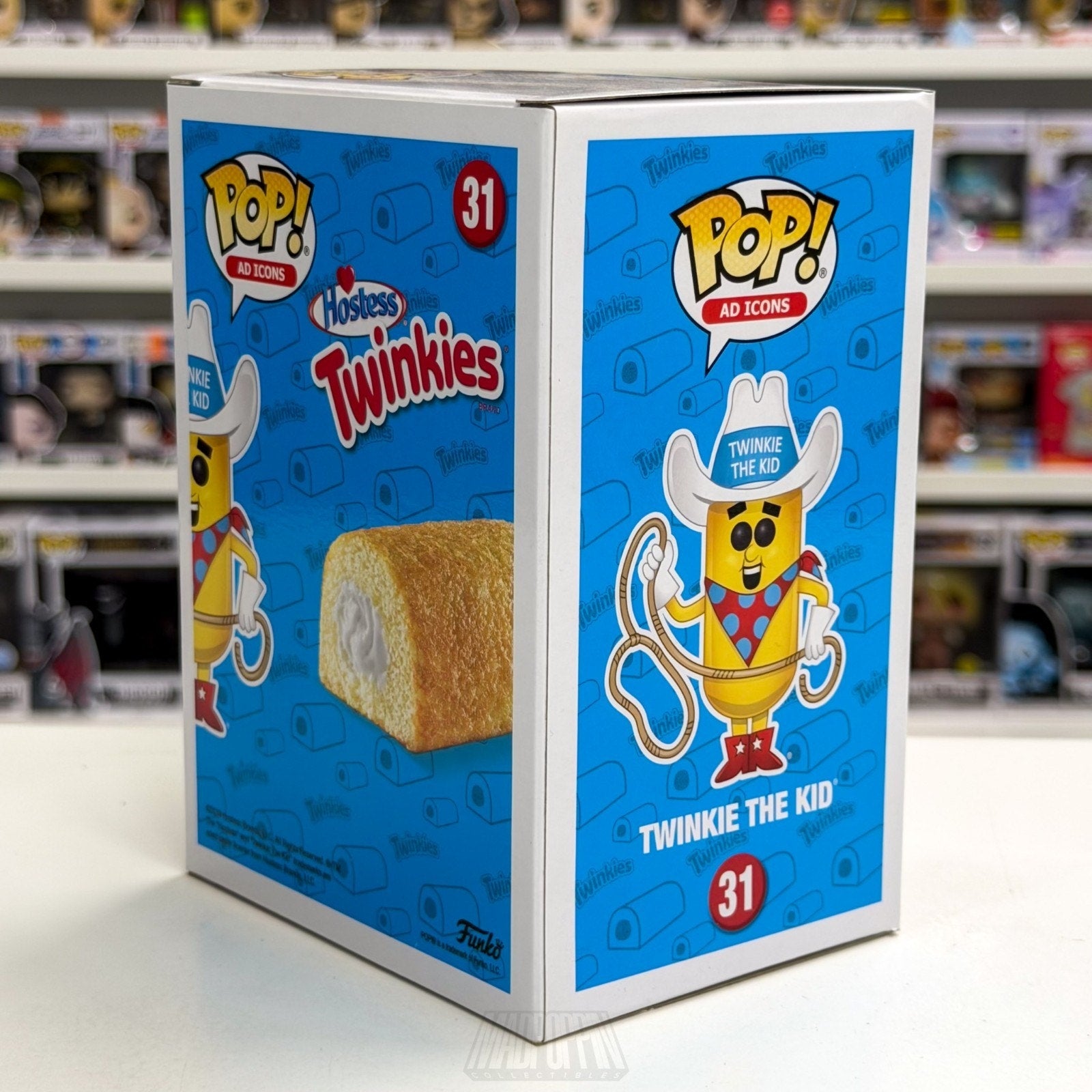 Funko Pop Ad Icons Hostess Twinkie the Kid Glow Target 31 Mascot Vinyl Figure