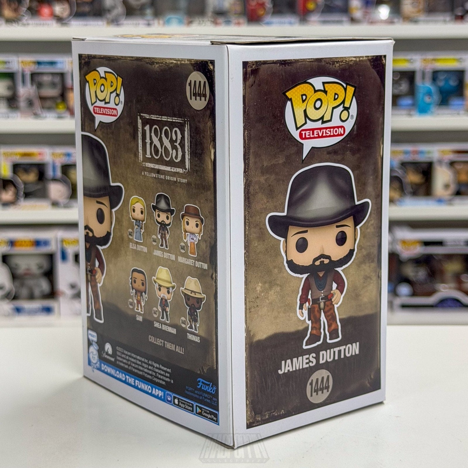 Funko Pop TV 1883 Yellowstone Origin Story James Dutton 1444 Western Toy Figure