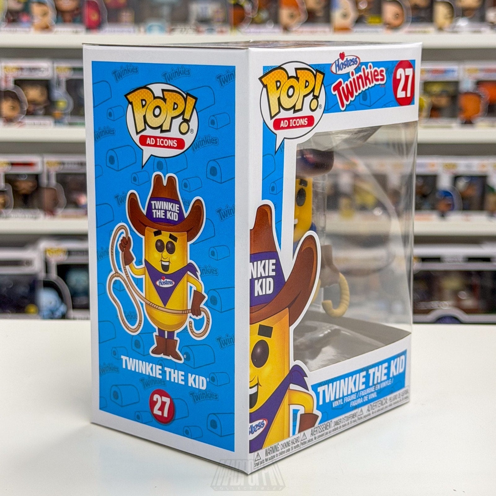 Funko Pop Ad Icons Hostess Twinkie the Kid 27 Mascot Vaulted Rare Vinyl Figure